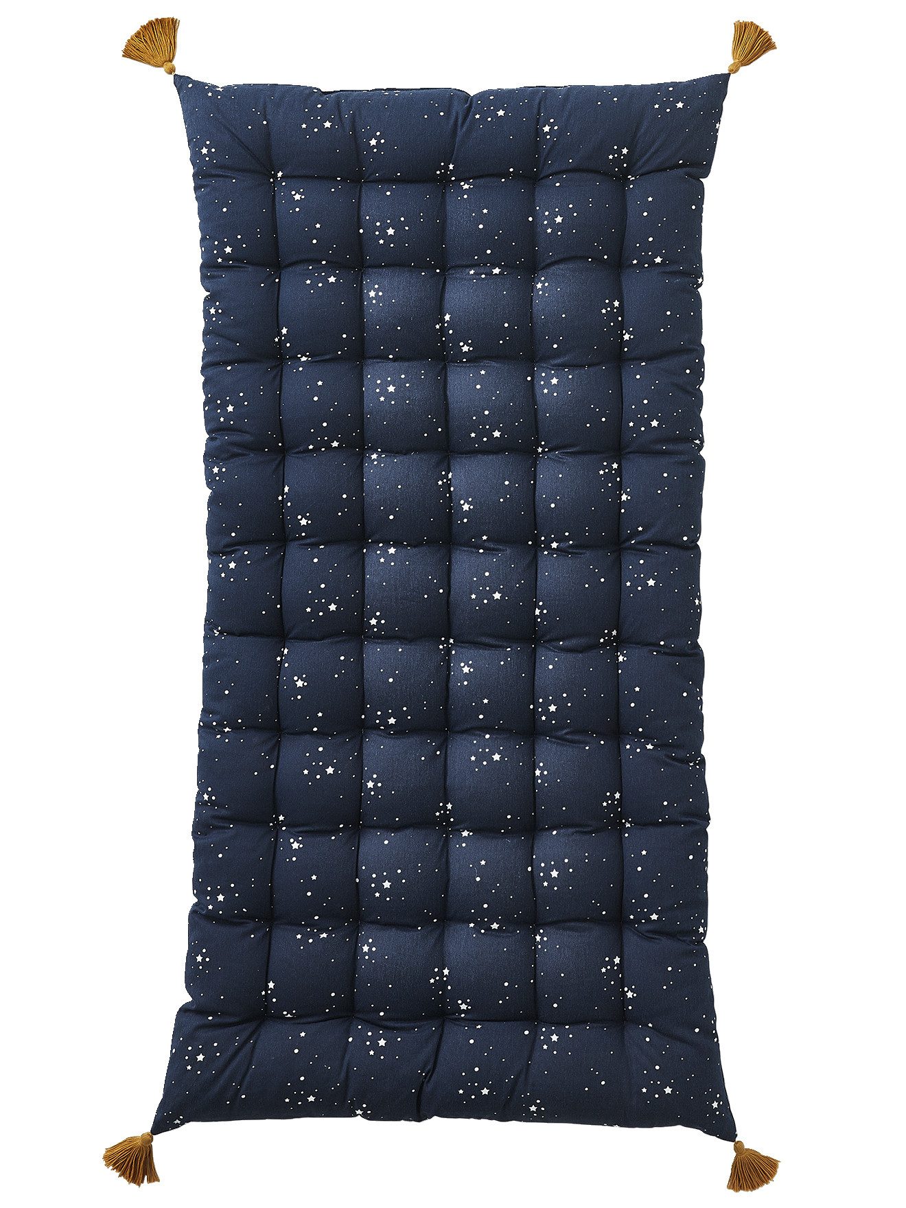 vertbaudet Bodenkissen Kinderzimmer Bodenmatratze POLARSTERN mit Quasten günstig online kaufen