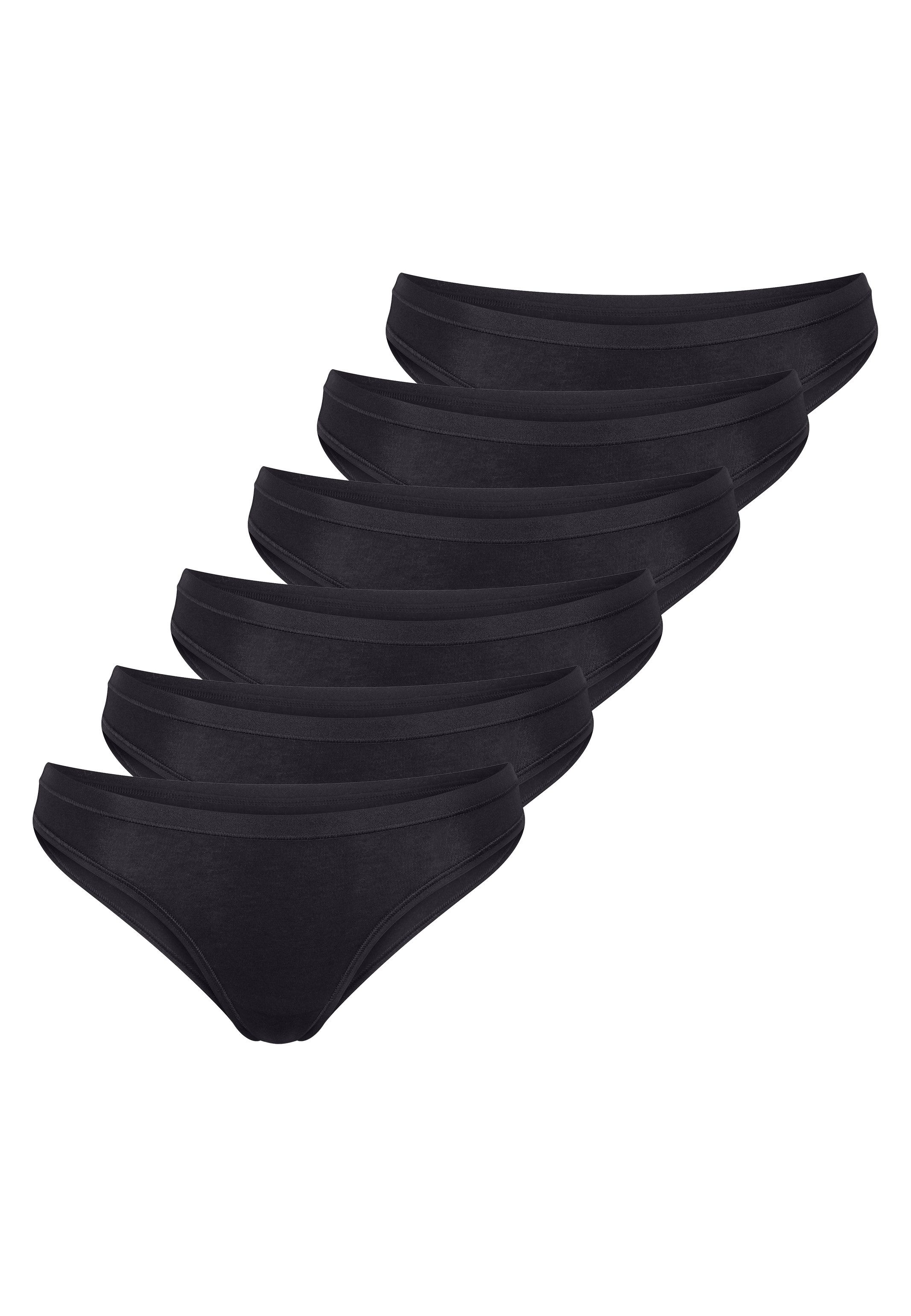 sloggi Minislip 6er Pack GO Daily Cotton (Spar-Set) Mini Slip - Baumwolle - Atmungsaktiv