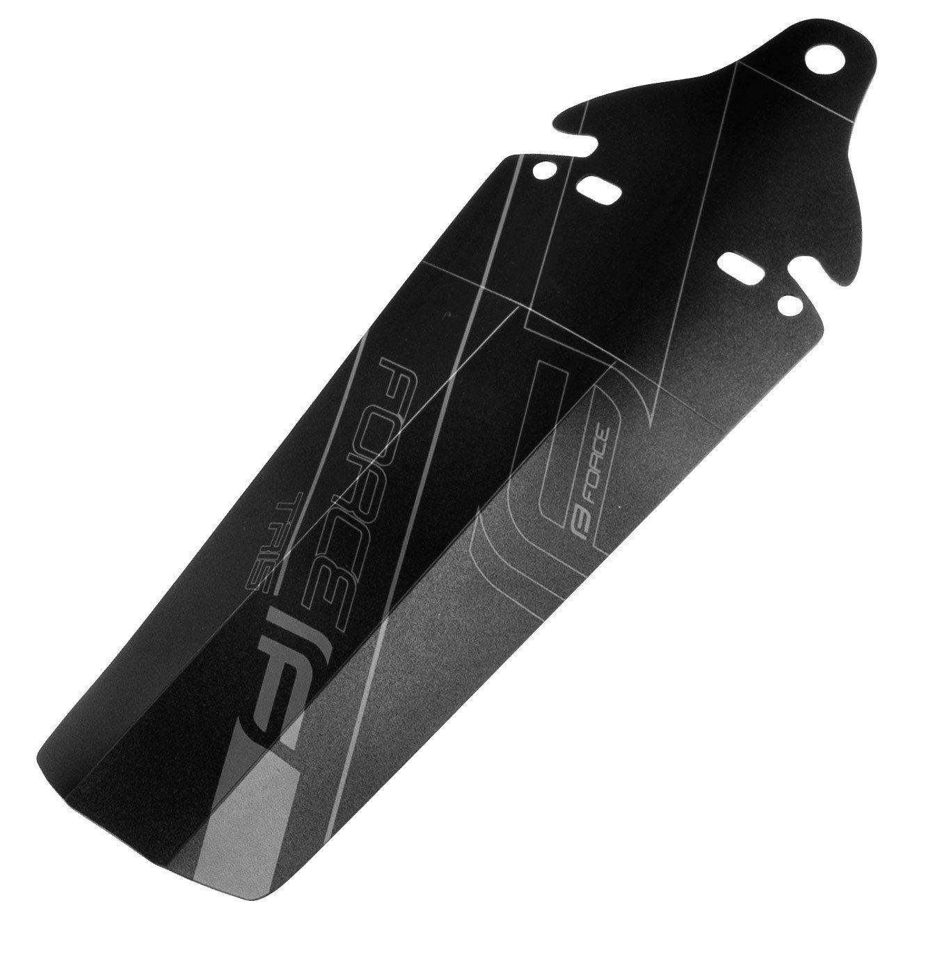 FORCE Schutzblech chutzblech FORCE TRIS unter dem Sattel, Kunststoff, schwarz