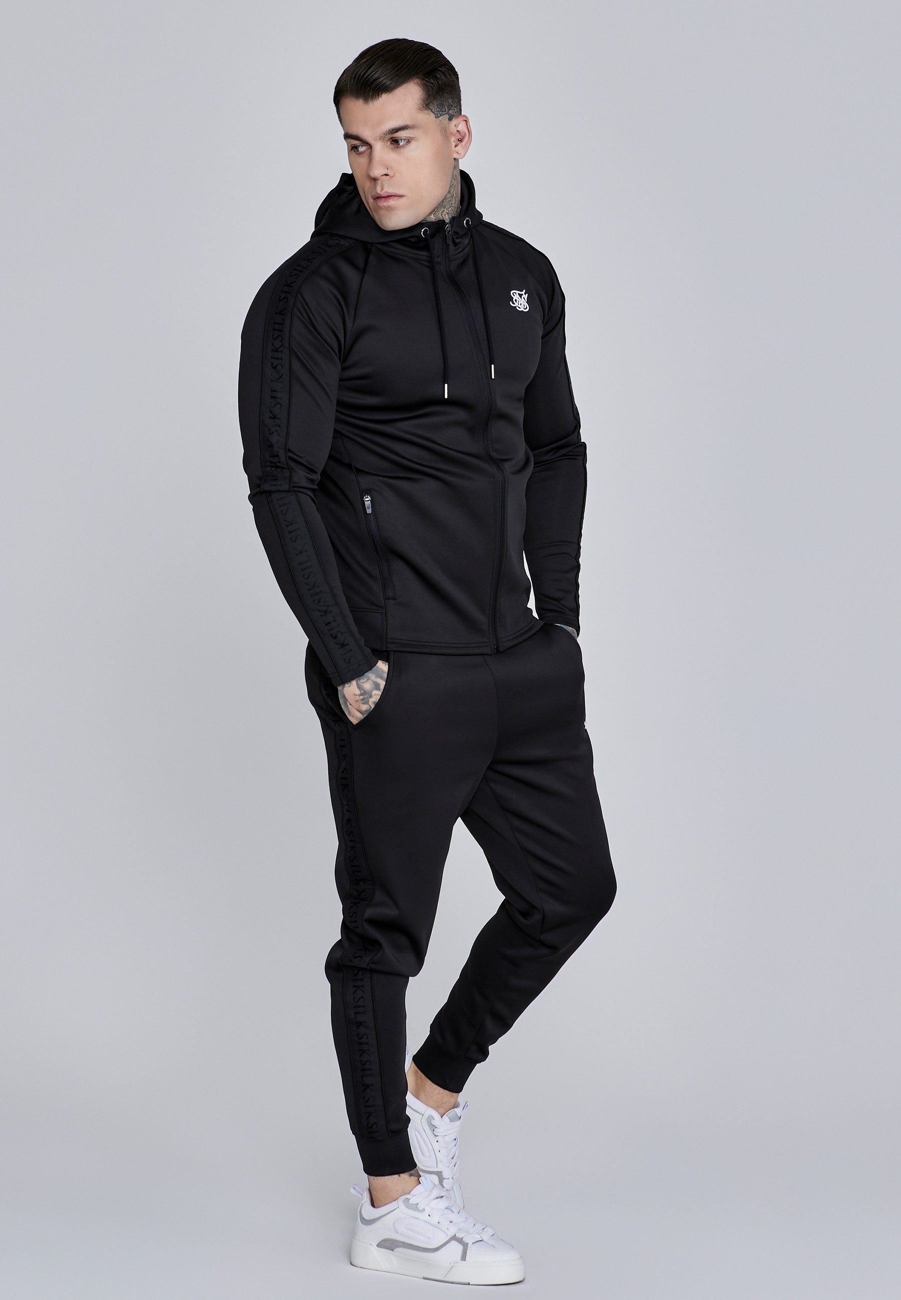 Siksilk Sweatanzug SikSilk Herren Hoodie und Jogginghose Set günstig online kaufen