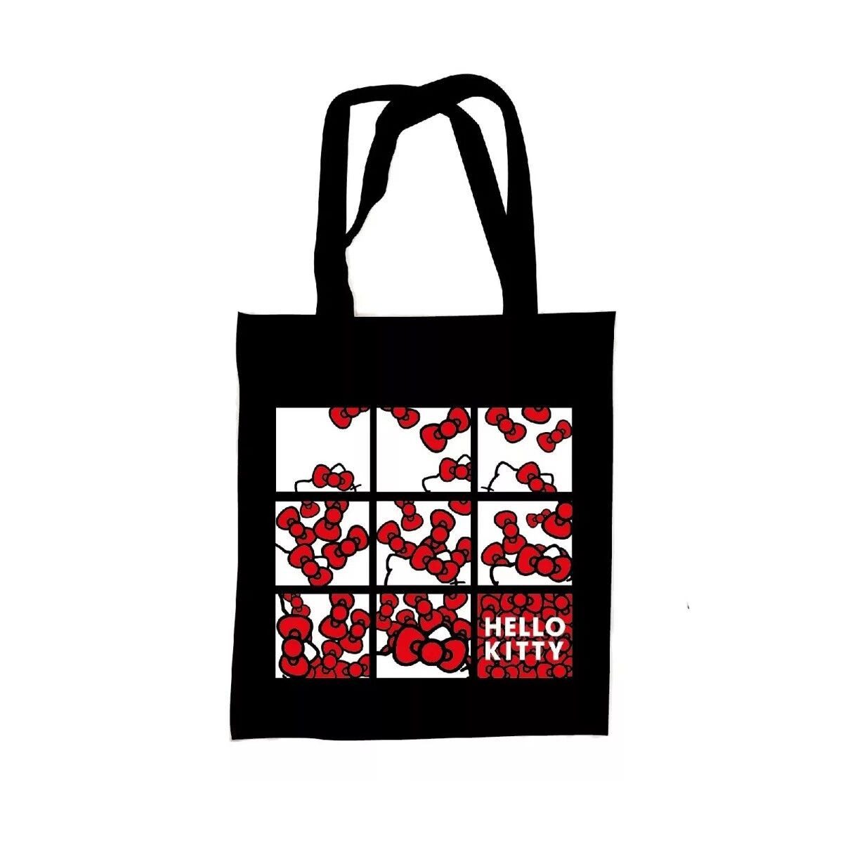 Hello Kitty Einkaufsshopper Hello Kitty Bows Stofftasche, Einkaufstasche 44 cm