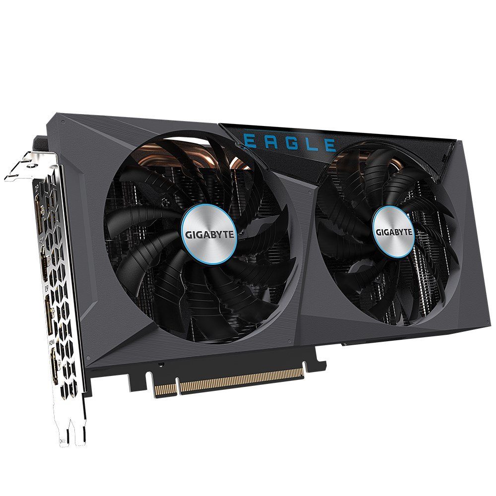 Gigabyte GeForce RTX™ 3060 EAGLE OC 12G Grafikkarte (12 GB, GDDR6), 12 ...