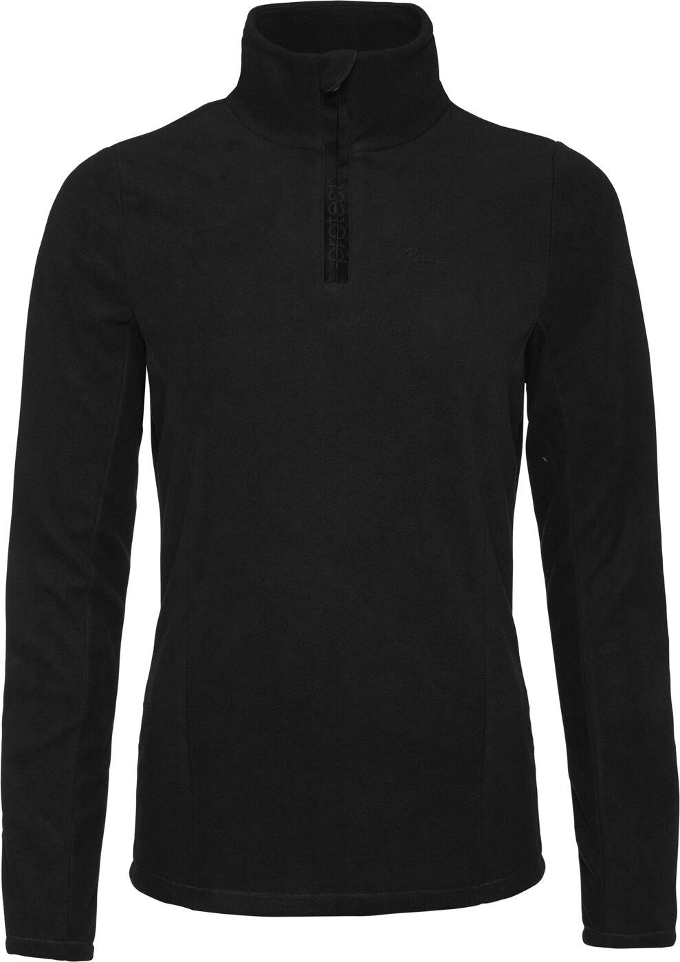 Protest Rollkragenpullover MUTEY 1/4 zip top 290 True Black