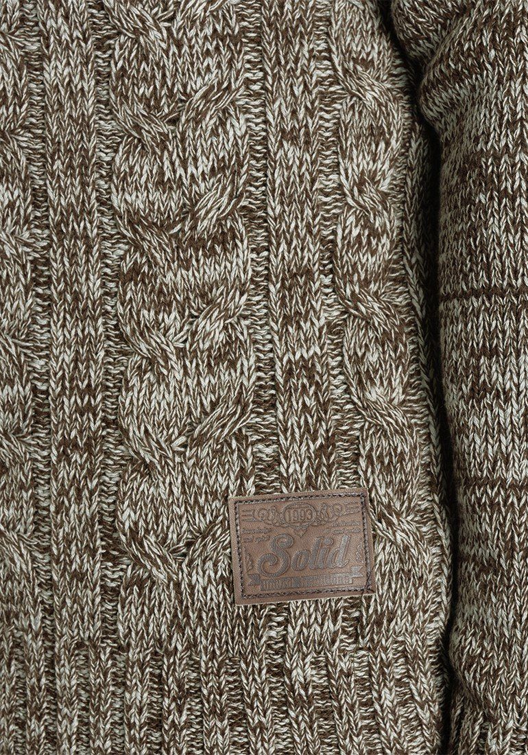 !Solid Kapuzenpullover SDPierre Strickpullover mit Kapuze