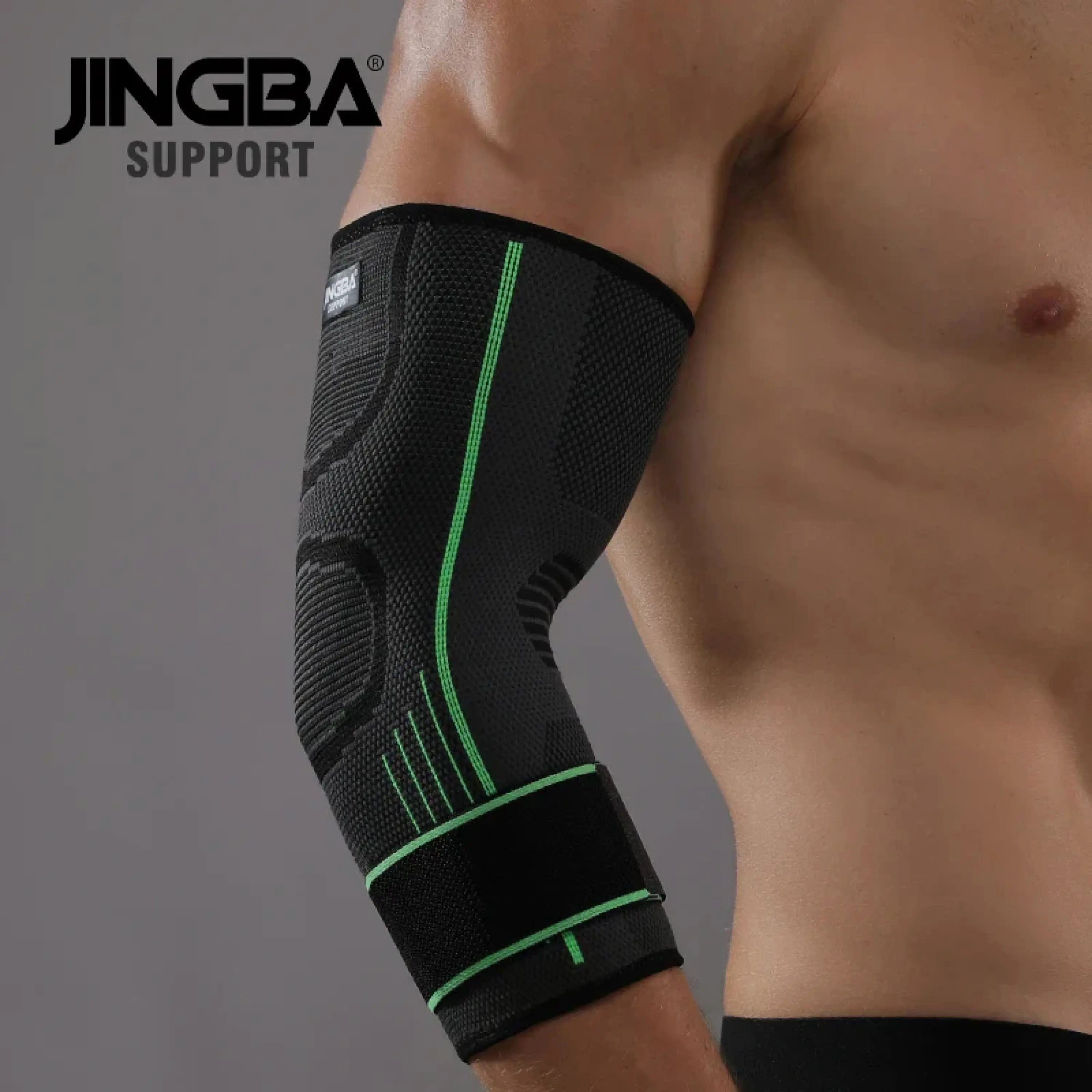 Sport-Knight® Ellenbogenbandage Ellenbogenbandage Sport & Alltag – mit/ohne Zusatz-Kompression