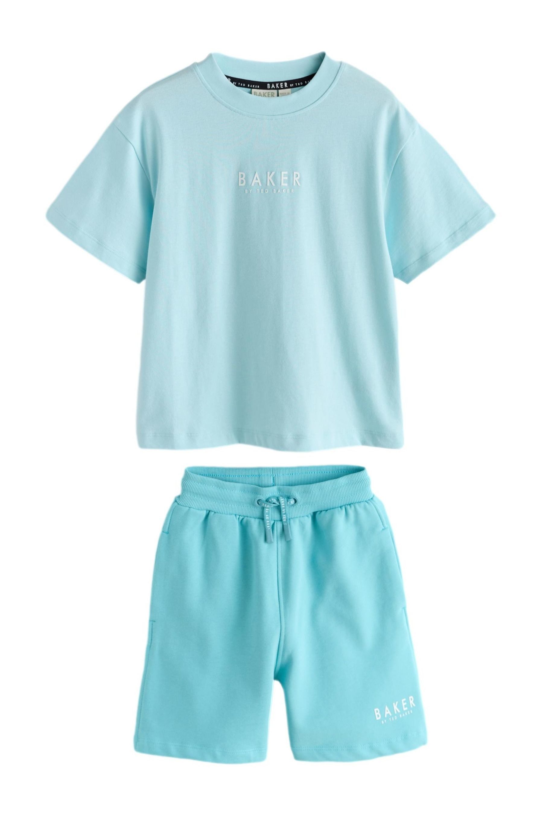 T-Shirt & Shorts Baker by Ted Baker Oversized Fit T-Shirt + Shorts