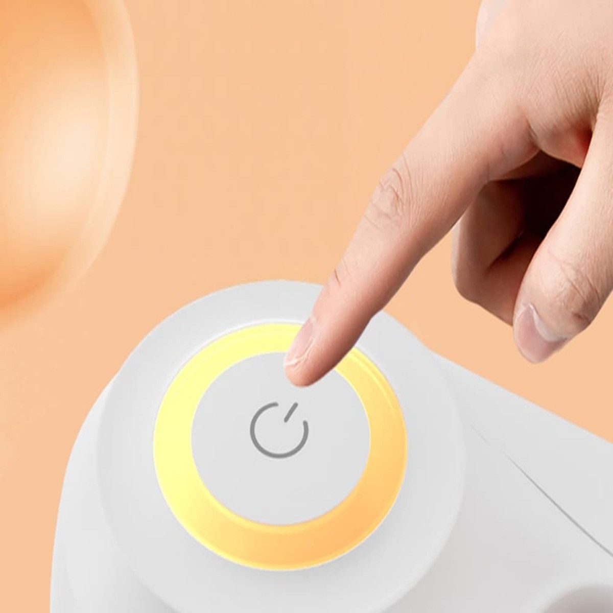 ROJECO Hundeleine Rojeco Automatische Hundeleine 5m mit LED orange, 100% Kunststoff