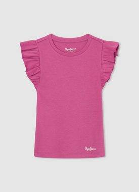 Pepe Jeans T-Shirt QUANISE in feiner Rippstruktur, for GIRLS