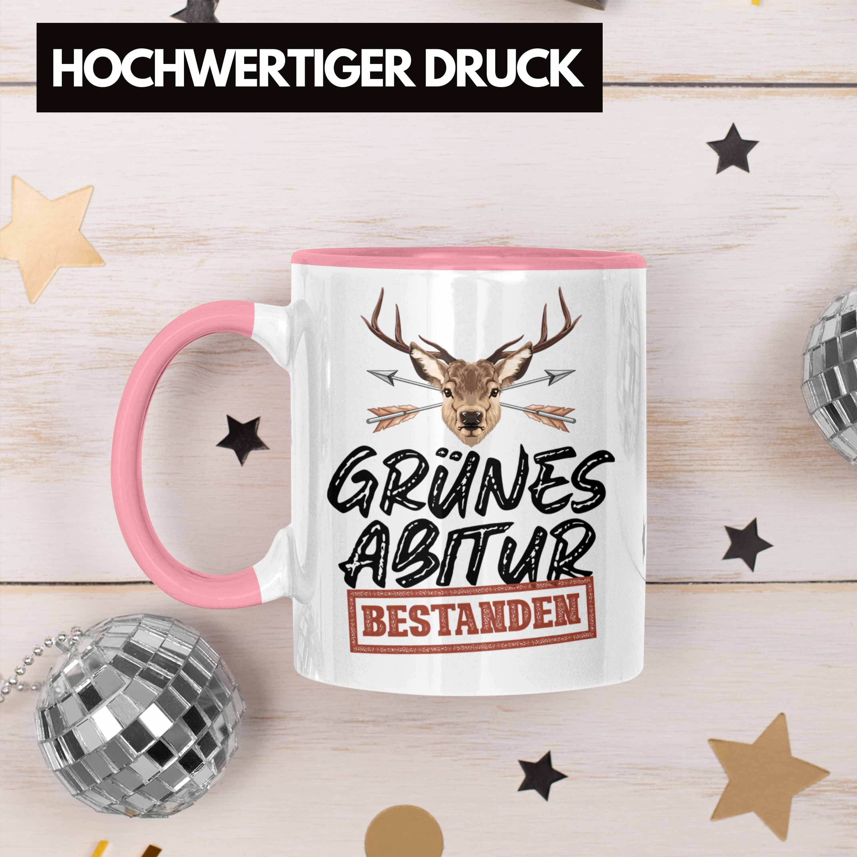 Trendation Tasse Jägerprüfung Bestanden Tasse Geschenk Grünes Abitur Jagen Jagdabitur