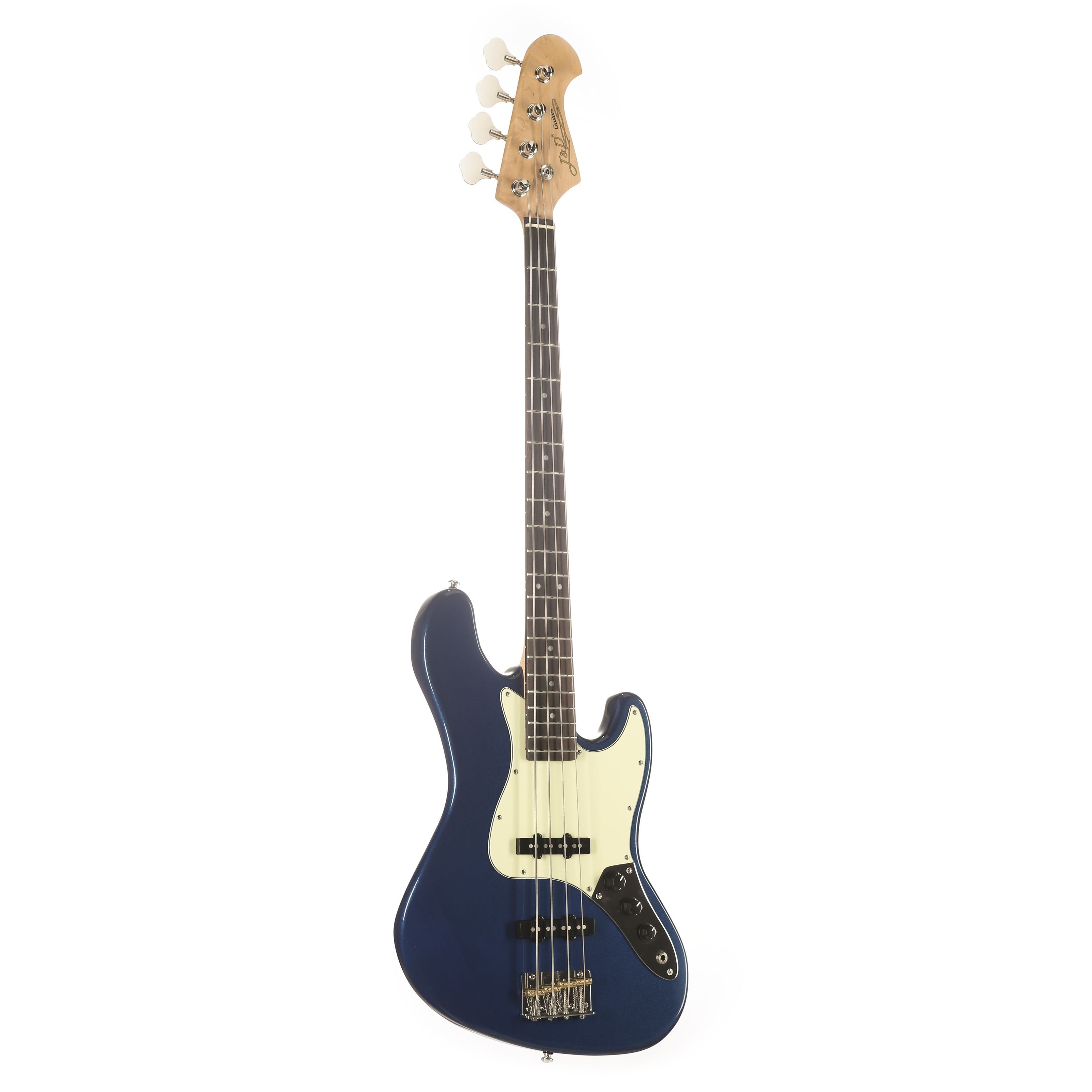 J & D E-Bass, E-Bässe, 4-Saiter E-Bässe, JB-DLX Bass Lake Placid Blue - E-Bass