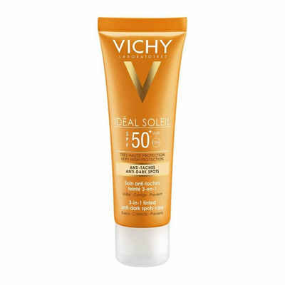 Vichy Tagescreme »CAPITAL SOLEIL soin anti-taches teinté 3en1 SPF50+ 50 ml« Packung