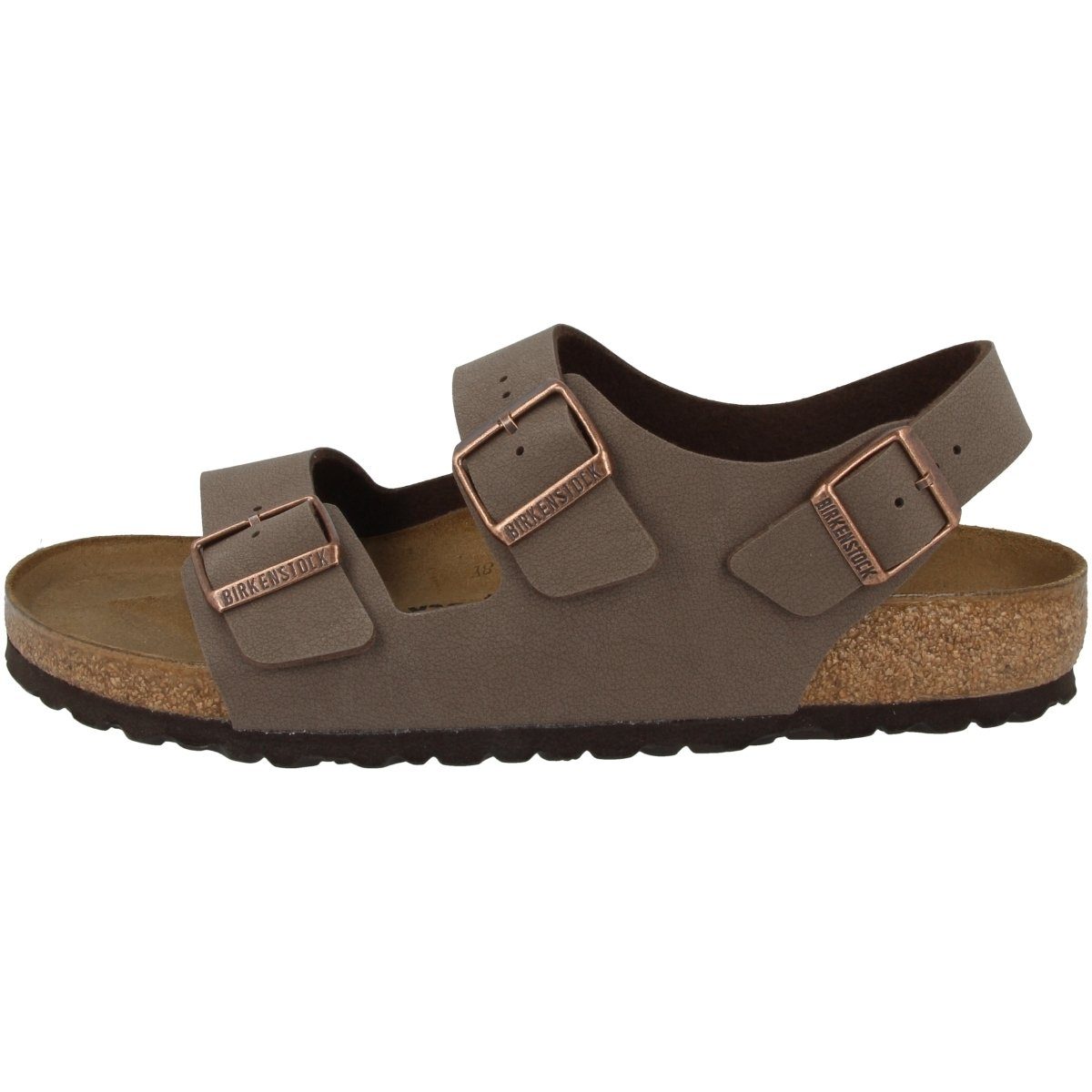 Birkenstock Milano Birko-Flor normal Unisex Erwachsene Sandale Sandaletten, Sommerschuhe, Badeschuhe, Riemchen, Schlappen