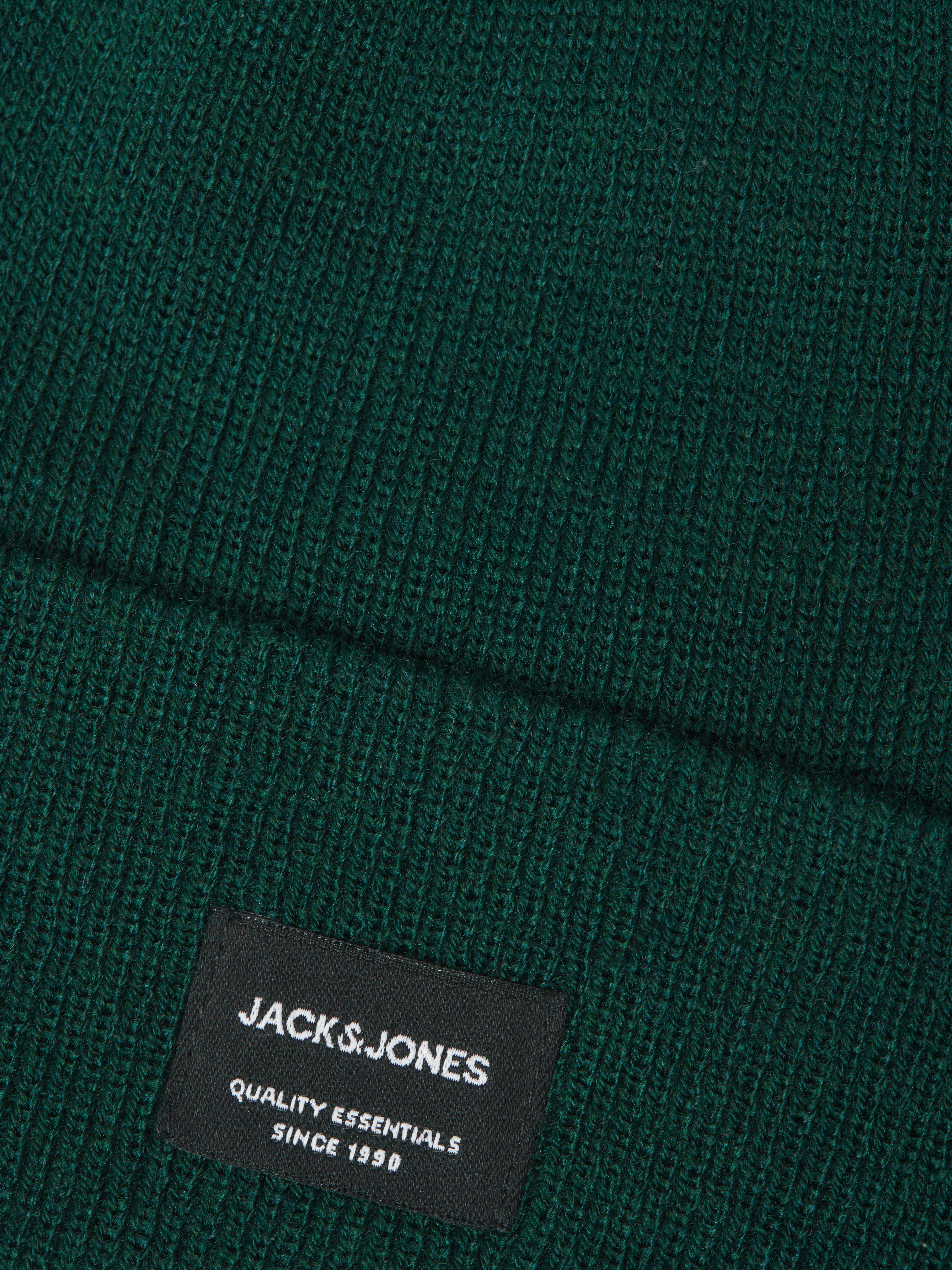 Jack & Jones Strickmütze JACDNA BEANIE NOOS Kunstfaser, Rippenstrick – Bild 5 von 5