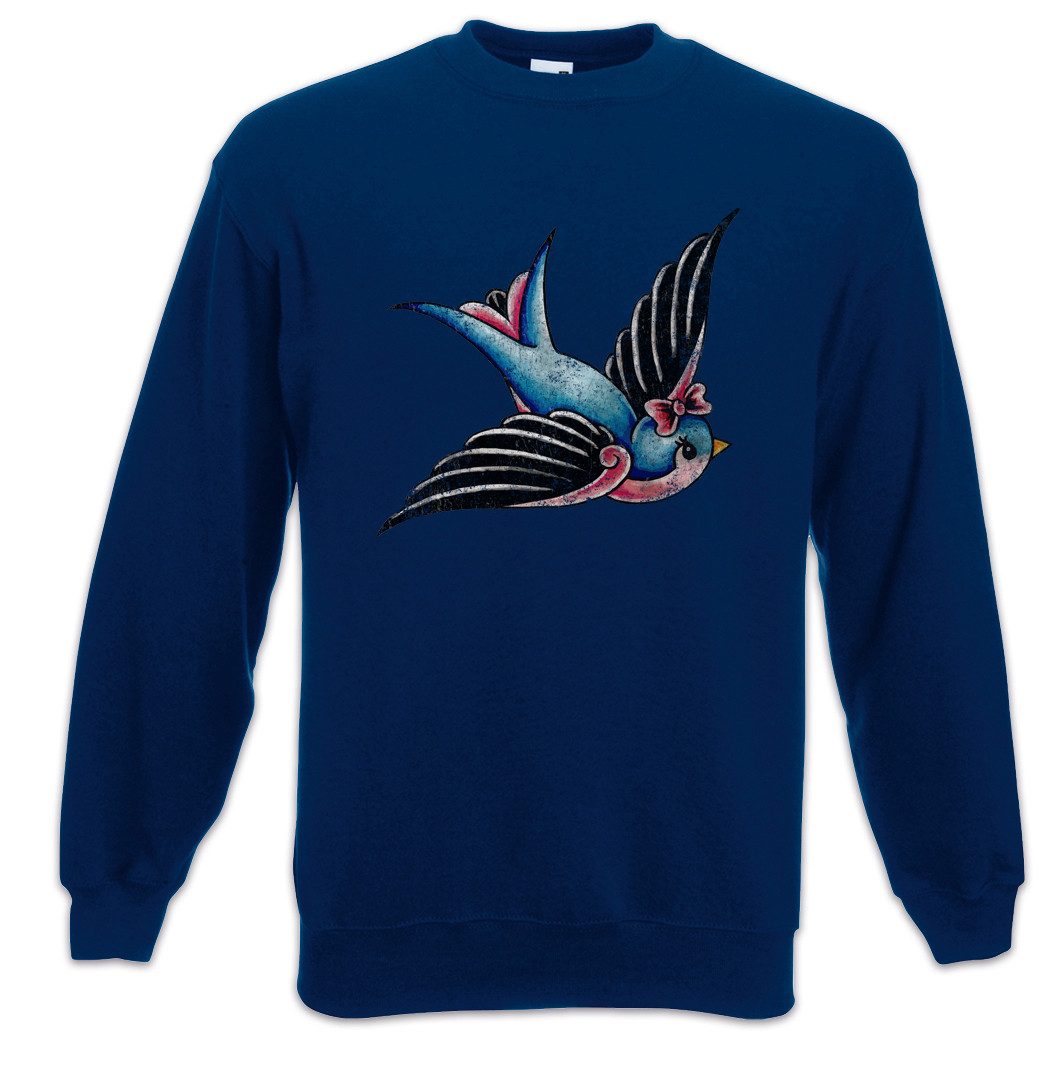Sweatshirt Tattoo Swallow A Sweatshirt Schwalbe Love hate Oldschool Art Studio