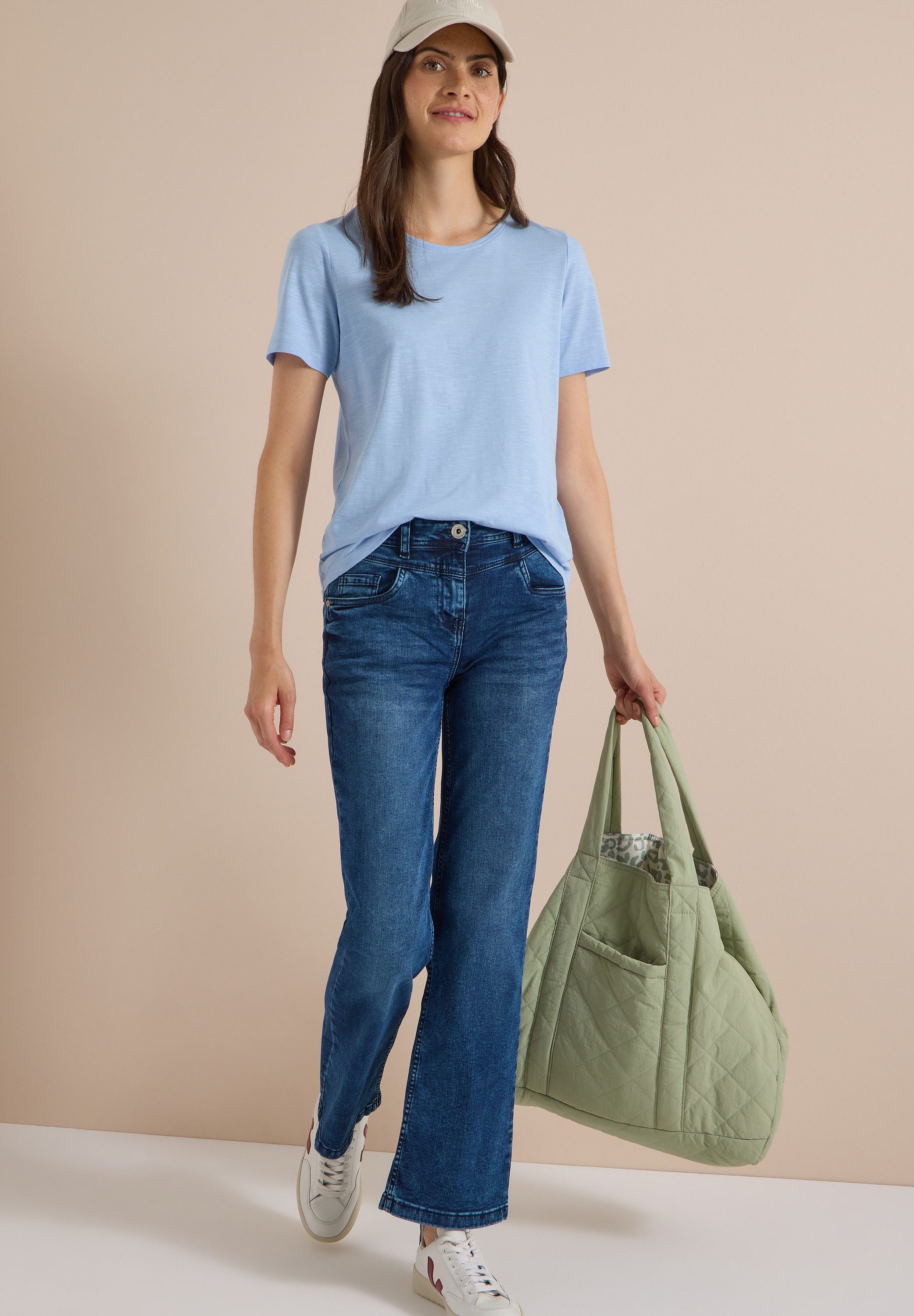 CECIL Bootcut-Jeans Style Toronto im Slim Fit / Stretch – Bild 5 von 5