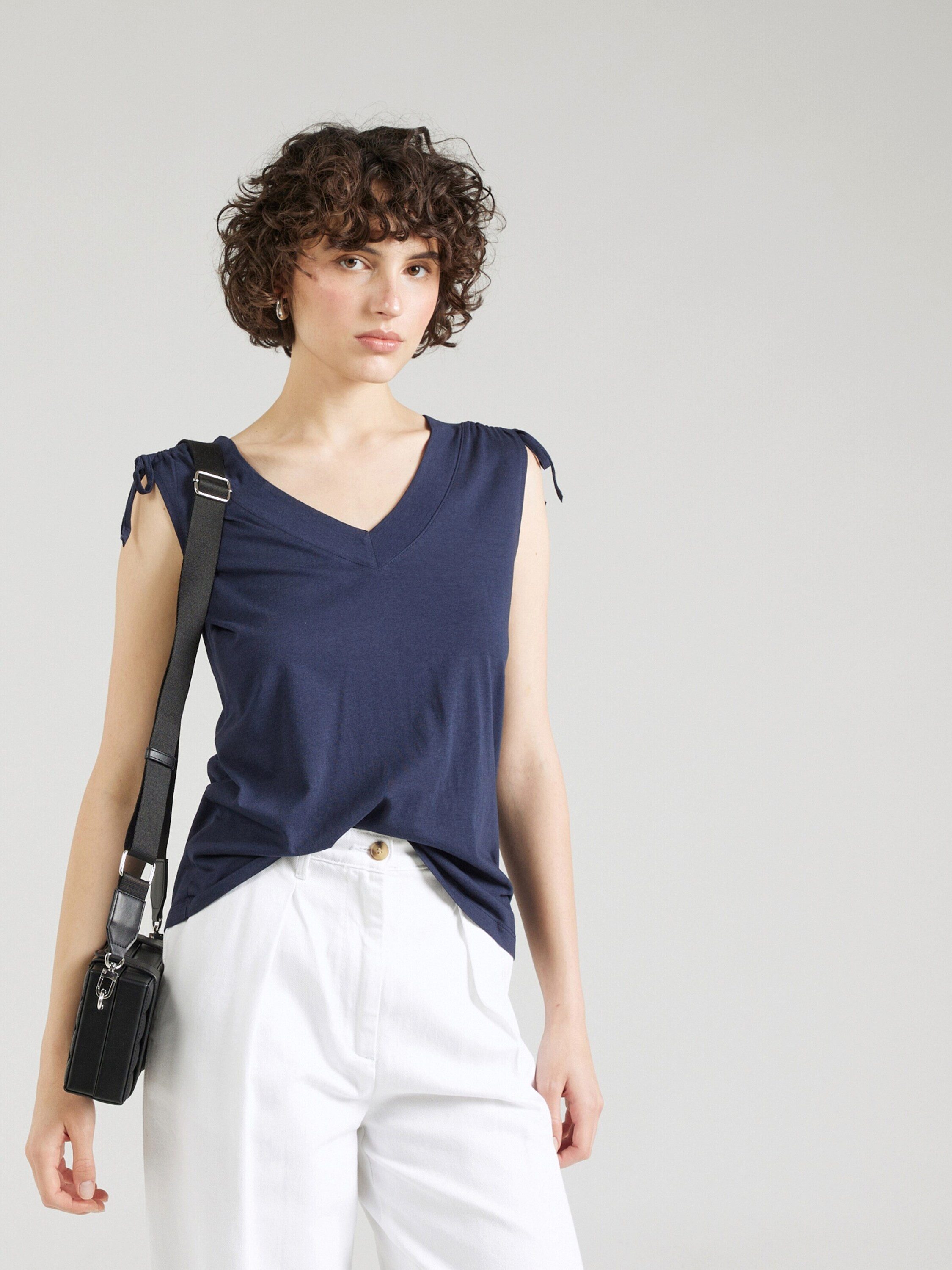 s.Oliver Shirttop (1-tlg) Drapiert/gerafft