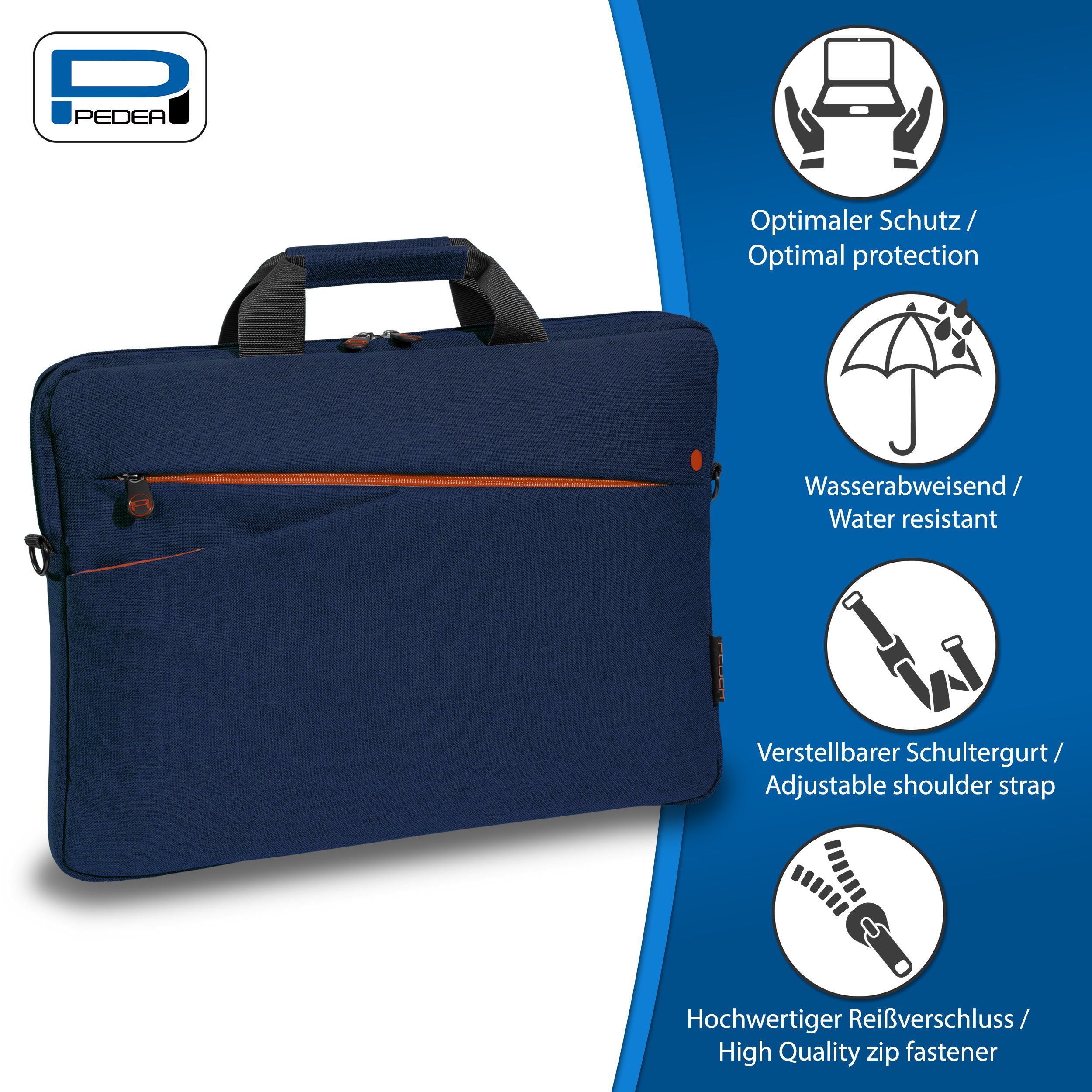PEDEA Laptoptasche FASHION (15,6 Zoll (39,6 günstig online kaufen