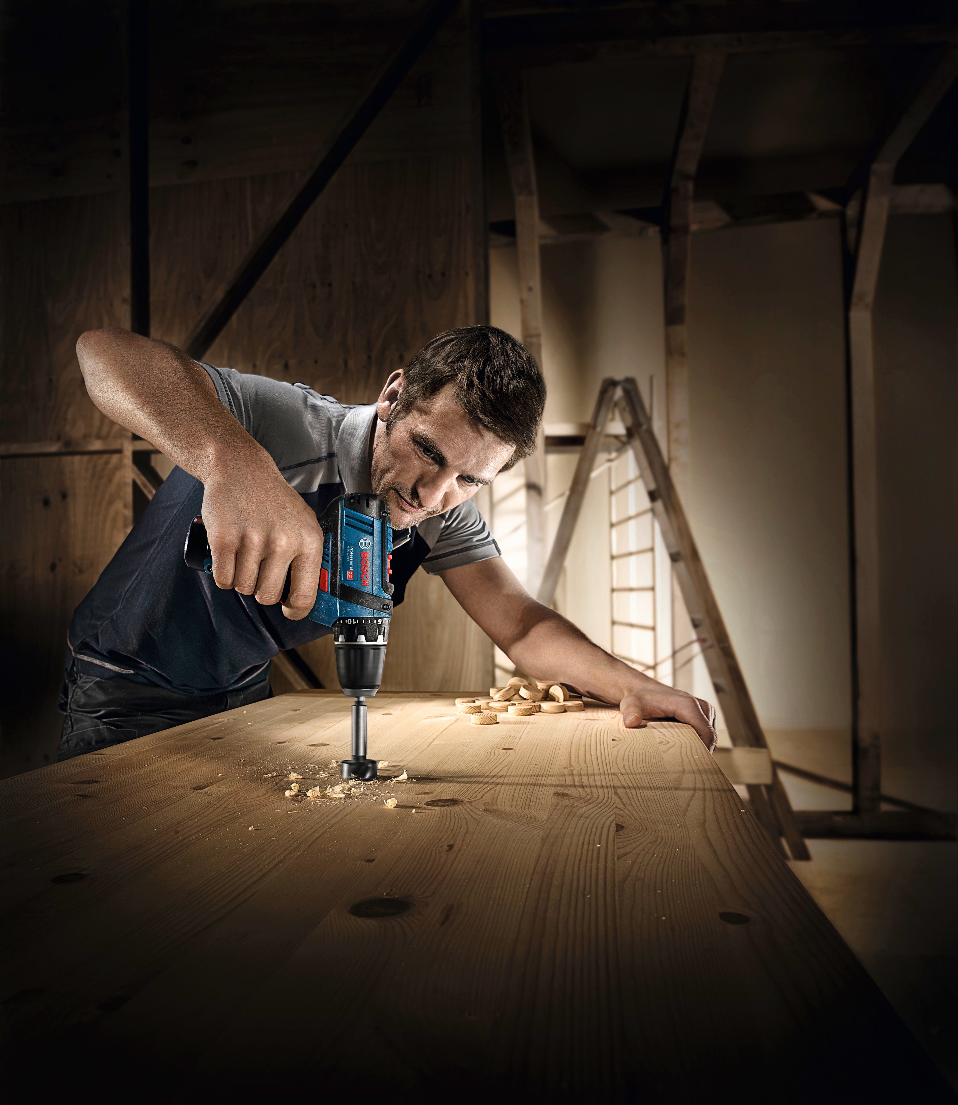 Bosch Professional Akku-Bohrschrauber GSR 12V-15-LI, max. 1300 U/min, ohne Akku, ohne Ladegerät – Bild 4 von 4