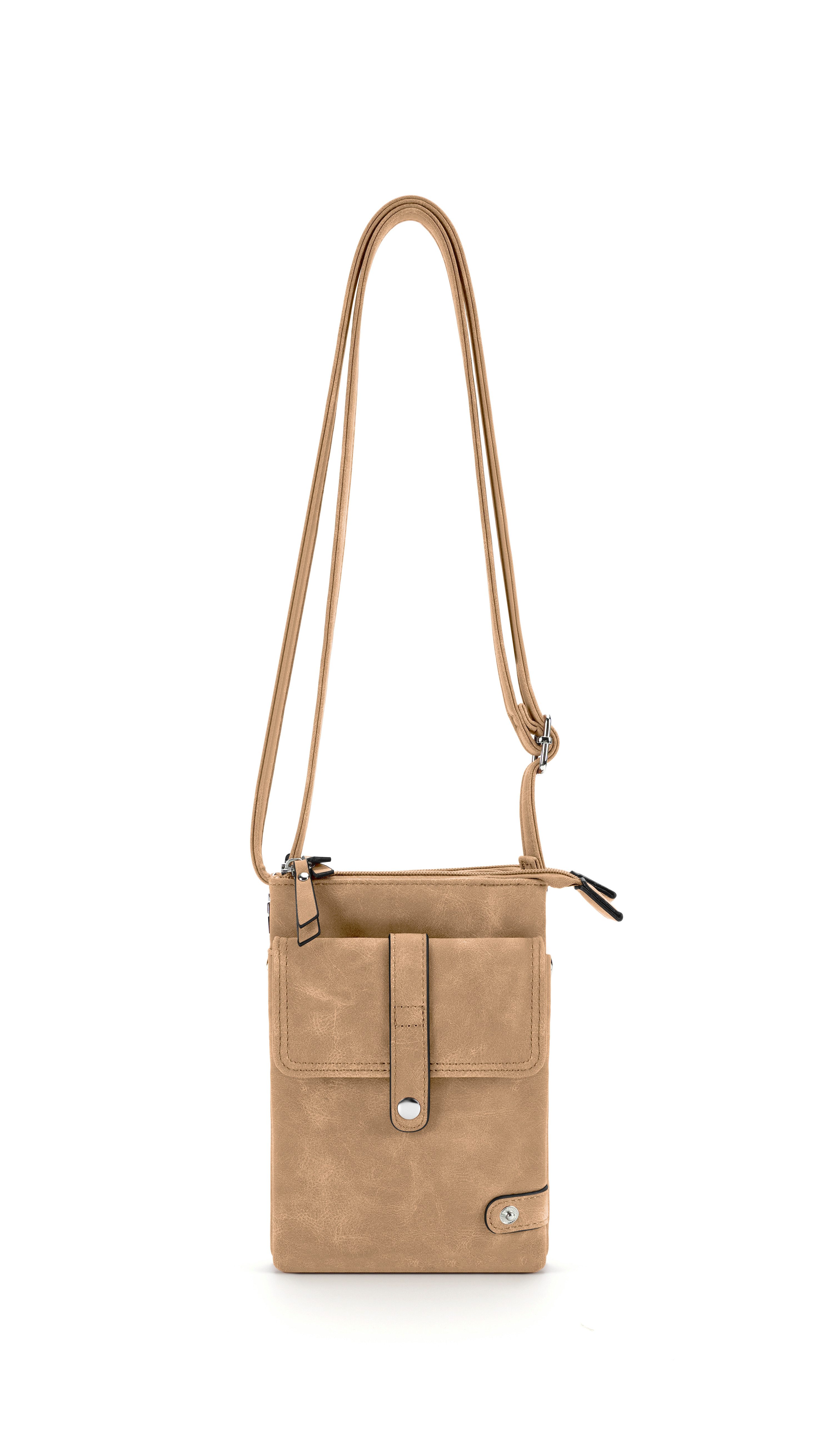MIRROSI Umhängetasche Damen Crossbody Bag, Klein ca.14x21x3cm Handytasche, Kleine Tasche, Schultertasche für jeden Anlass