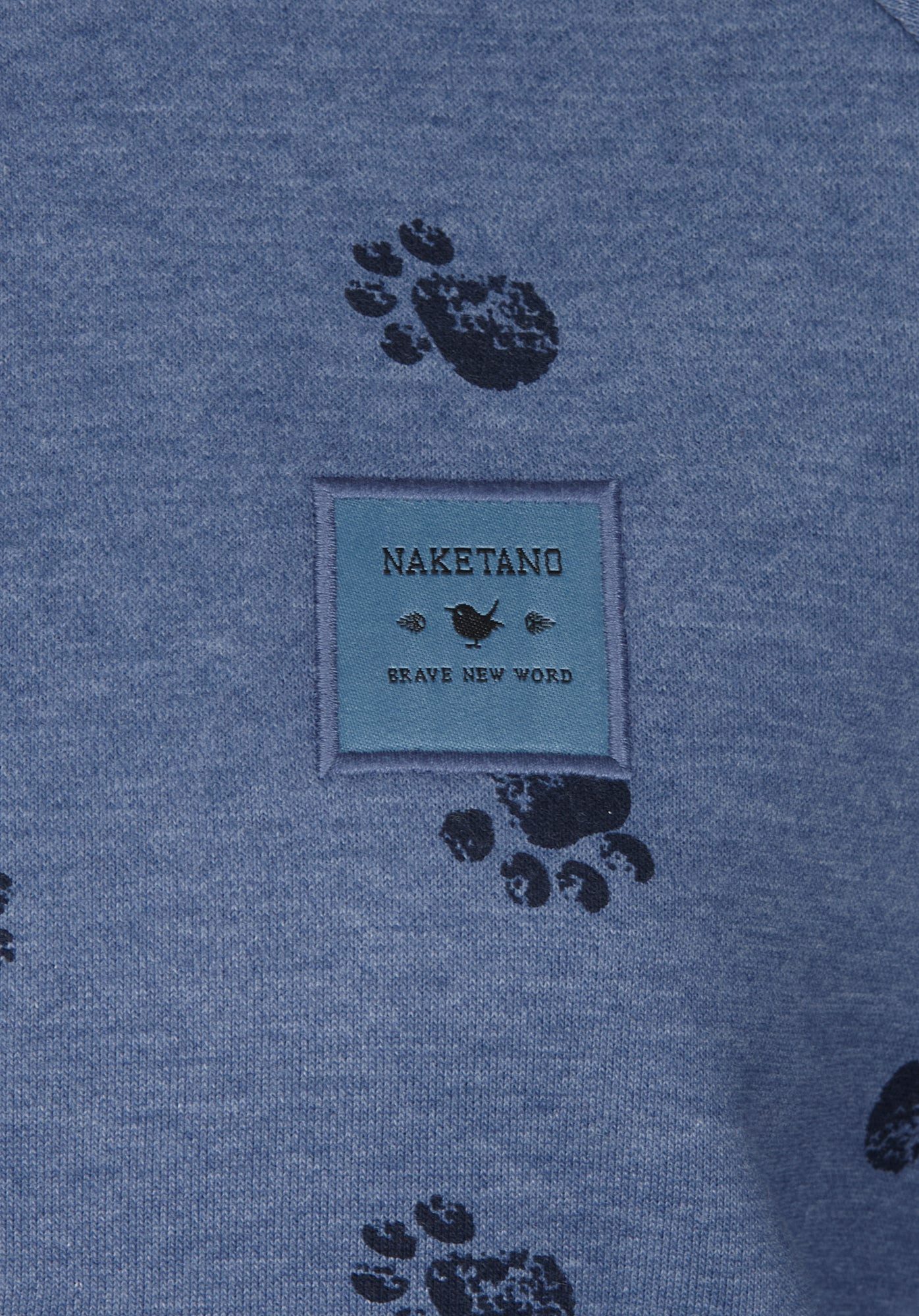 naketano Hoodie Kapuzenpullover Baumwolle, weich, Kapuze, Kängurutasche, Streetwear (Spar-Set, Lieblingsstück) Hoodie, weiche Sweatware, Rippbündchen, Kängurutasche, Loungewear