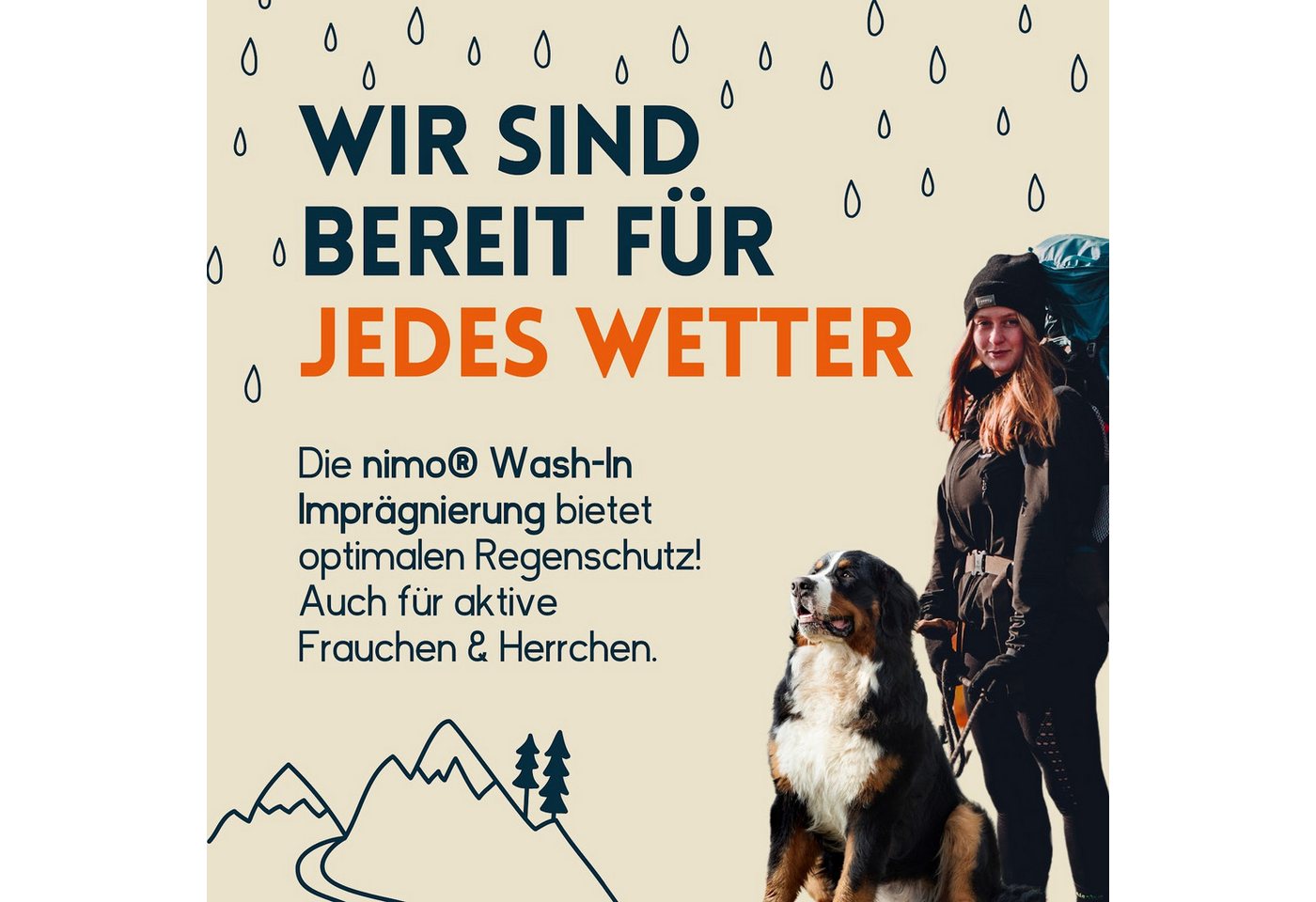Thumbnail - nimo Wash-In Imprägnierung für Funktionskleidung Imprägnierspray (1 St), ohne Hitzeinaktivierung