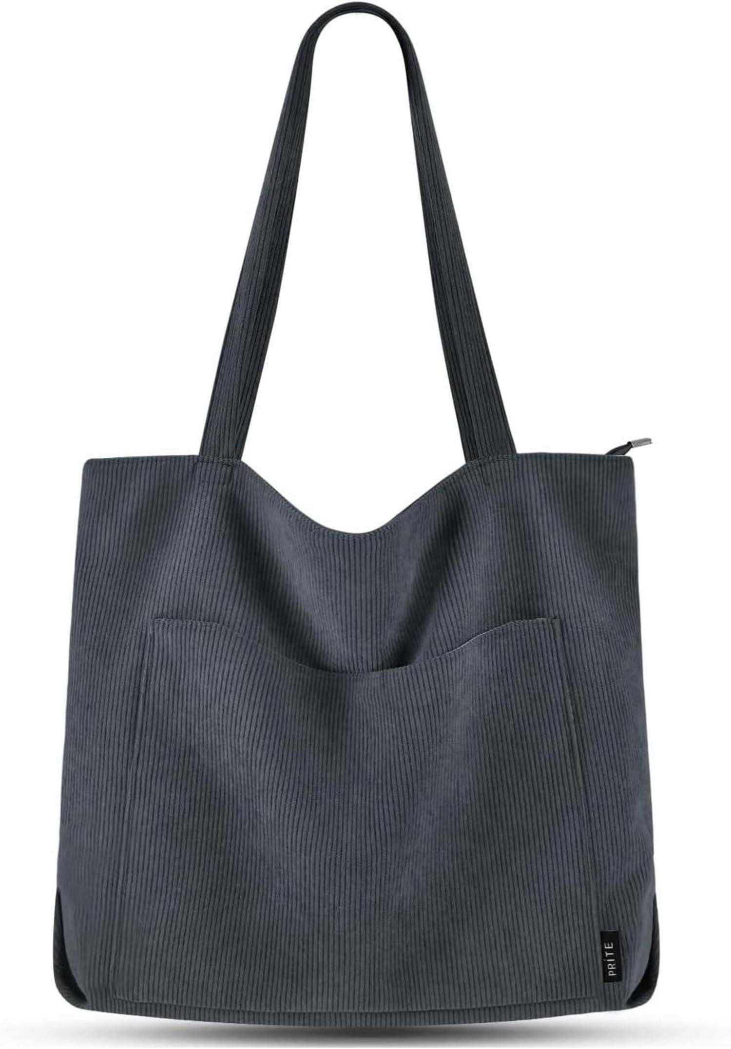 Handtasche Damen Handtasche Tote Bag Shopper Groß Umhängetasche Cord Beuteltasche
