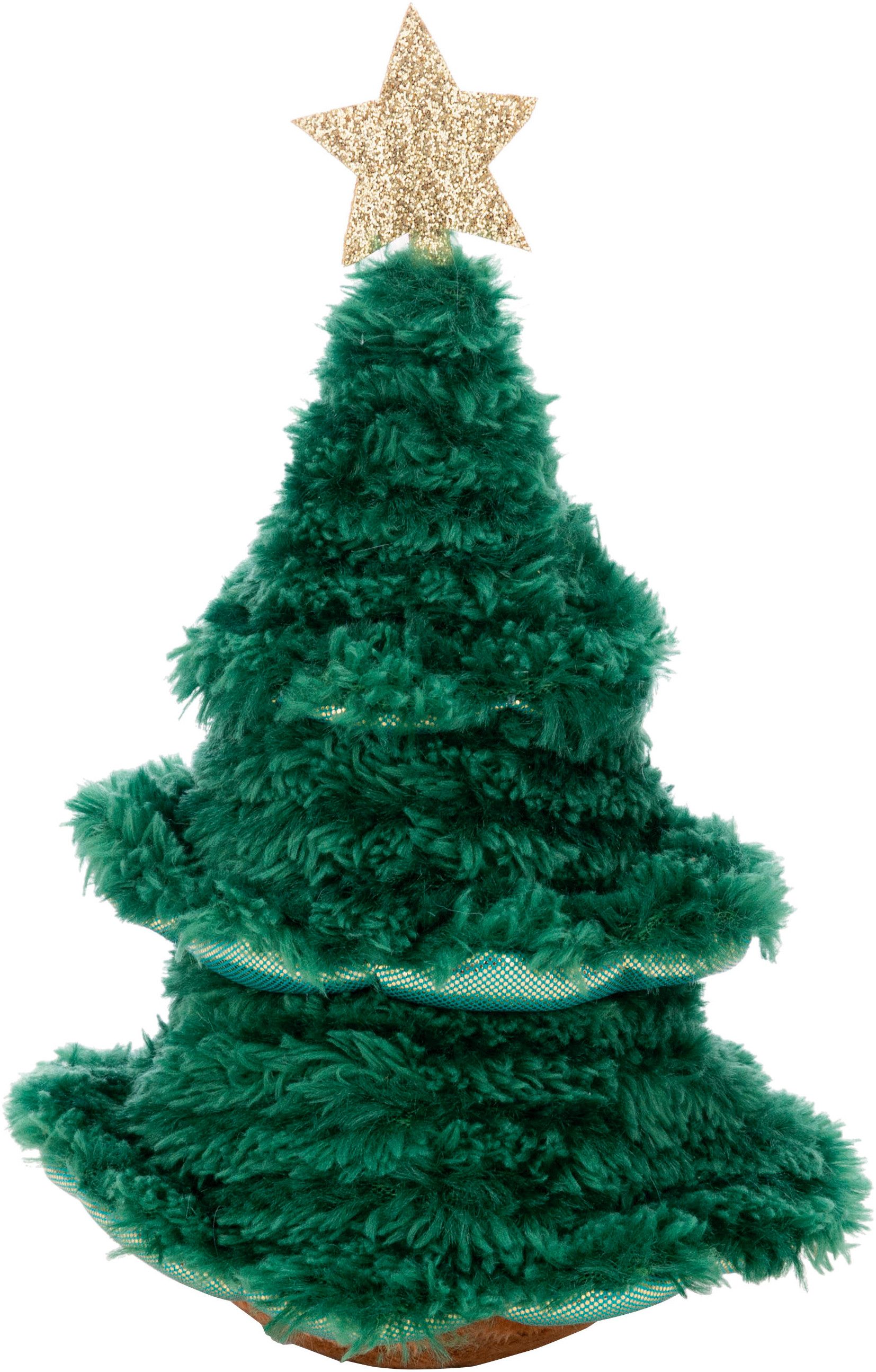 Nici Plüschfigur Winter, Tannenbaum, 15 cm, enthält recyceltes Material