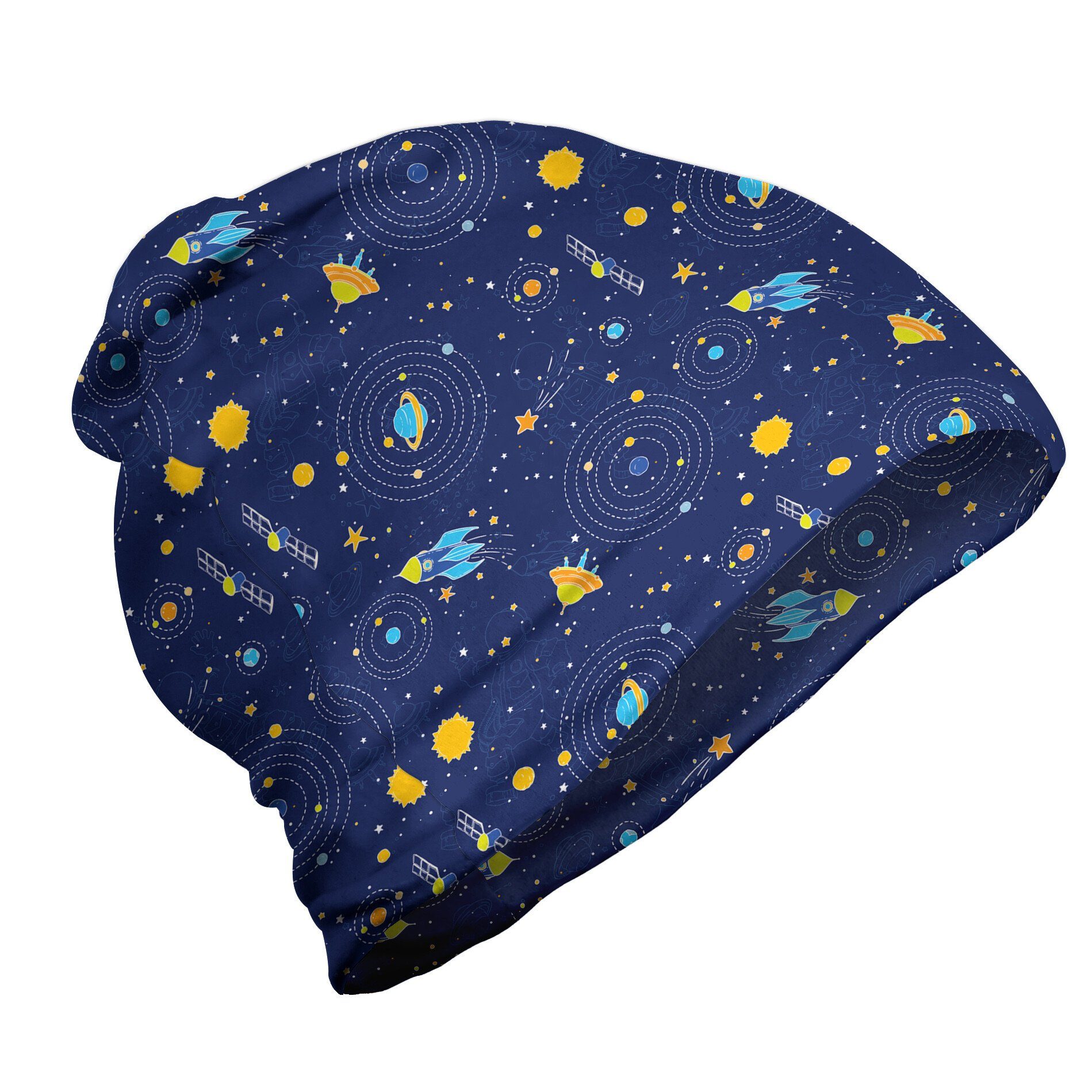 Abakuhaus Beanie Wandern im Freien Platz Galaxy Shooting Stars Pattern