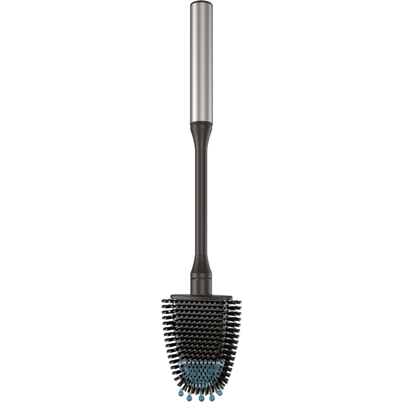 Metaltex WC-Garnitur METALTEX Ersatzbürste Cleany schwarz WC Bürste biegsam hygienisch