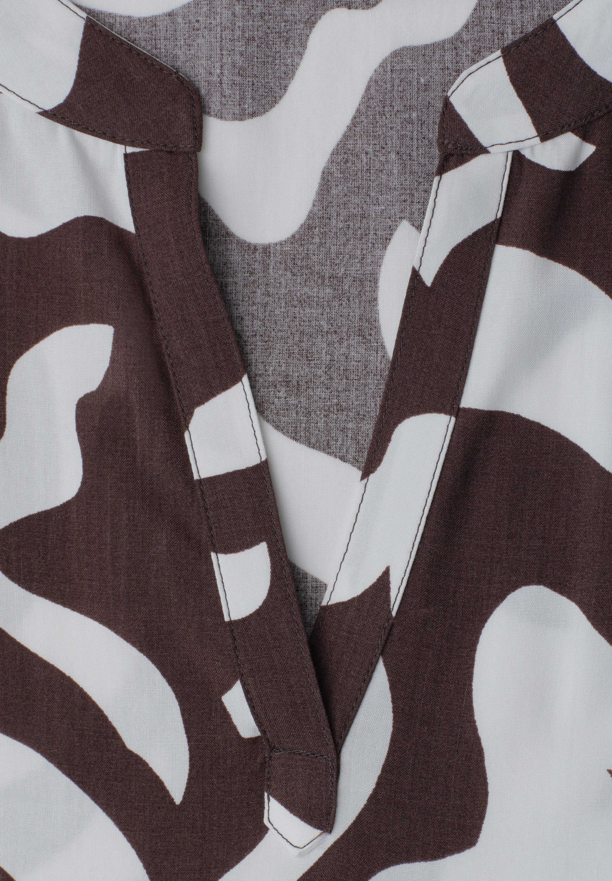 STREET ONE Shirtbluse mit geschlitztem Rundhalsausschnitt – Bild 5 von 5