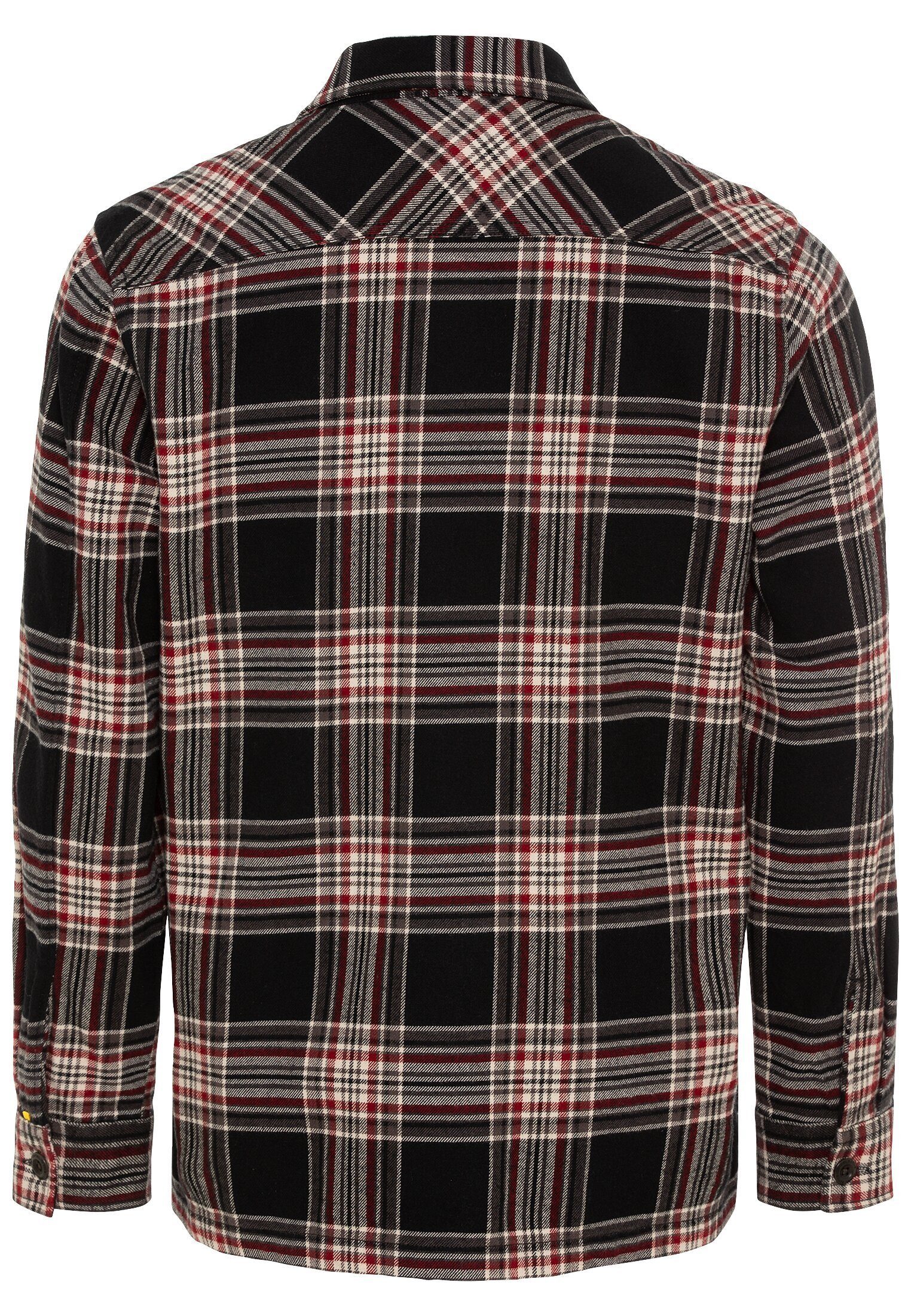 camel active Langarmhemd Flanell Overshirt im Karomuster günstig online kaufen