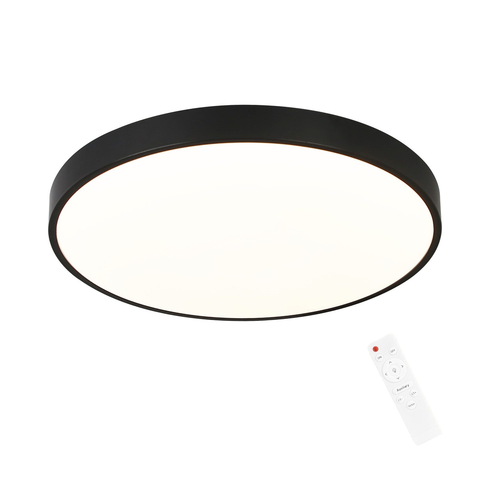 ZMH LED Deckenleuchte Stufenlos IP44 ∅37 günstig online kaufen