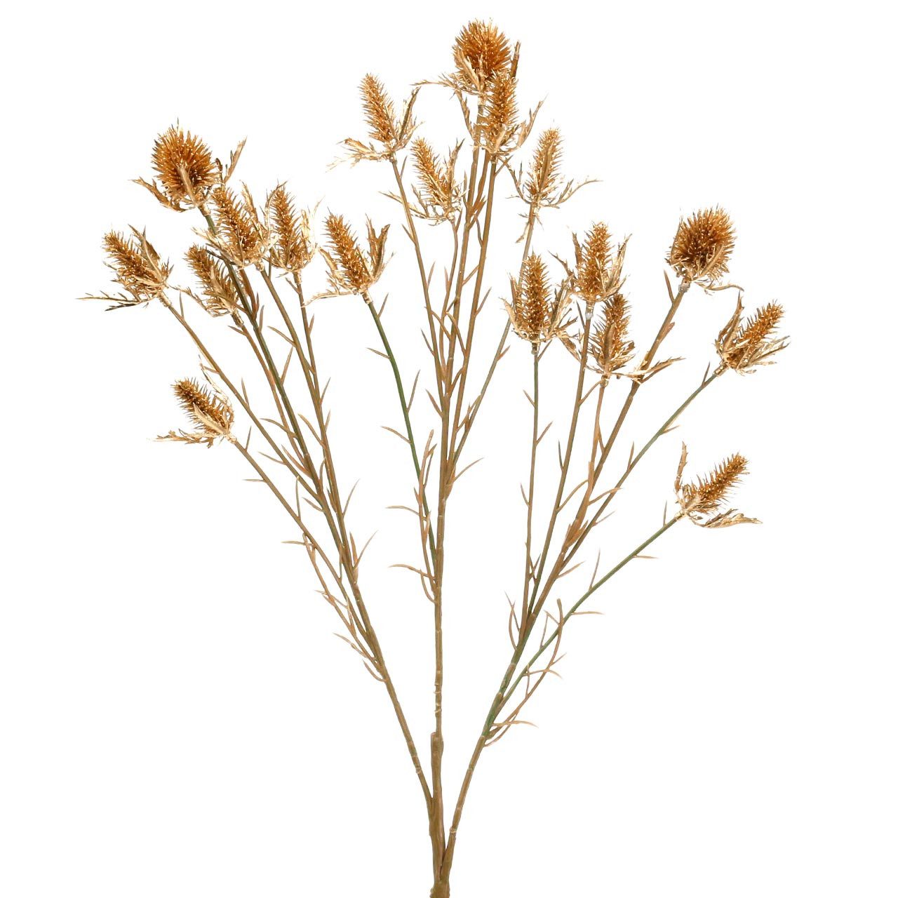 Winterliche Kunstpflanze Edler Deko-Zweig mit kunstvollen Blüten für festliche, Florists Products, Höhe 3.4 cm