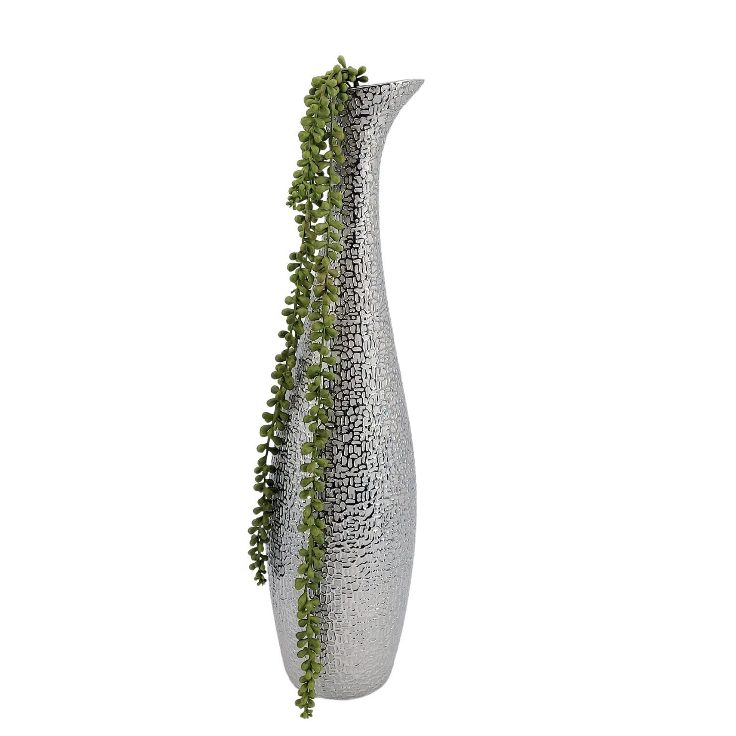 formano Bodenvase Helsinki, Farbe: Silber, Höhe: 59cm