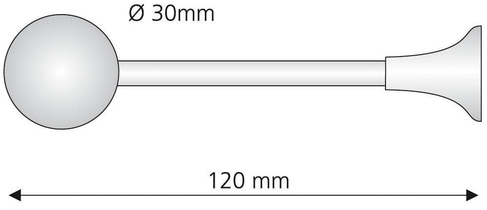 Liedeco Raffhalter, Gardinen, (1-tlg), für Gardinenstangen günstig online kaufen