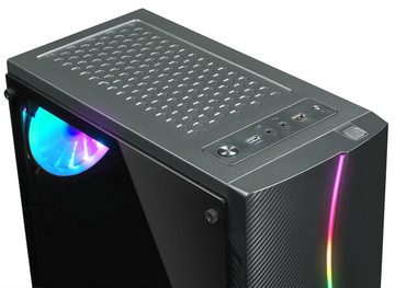 Kiebel Twister Gaming-PC (AMD Ryzen 5 AMD Ryzen 5 4500, GTX 1650, 16 GB RAM, 1000 GB HDD, 500 GB SSD, Luftkühlung, RGB-Beleuchtung)