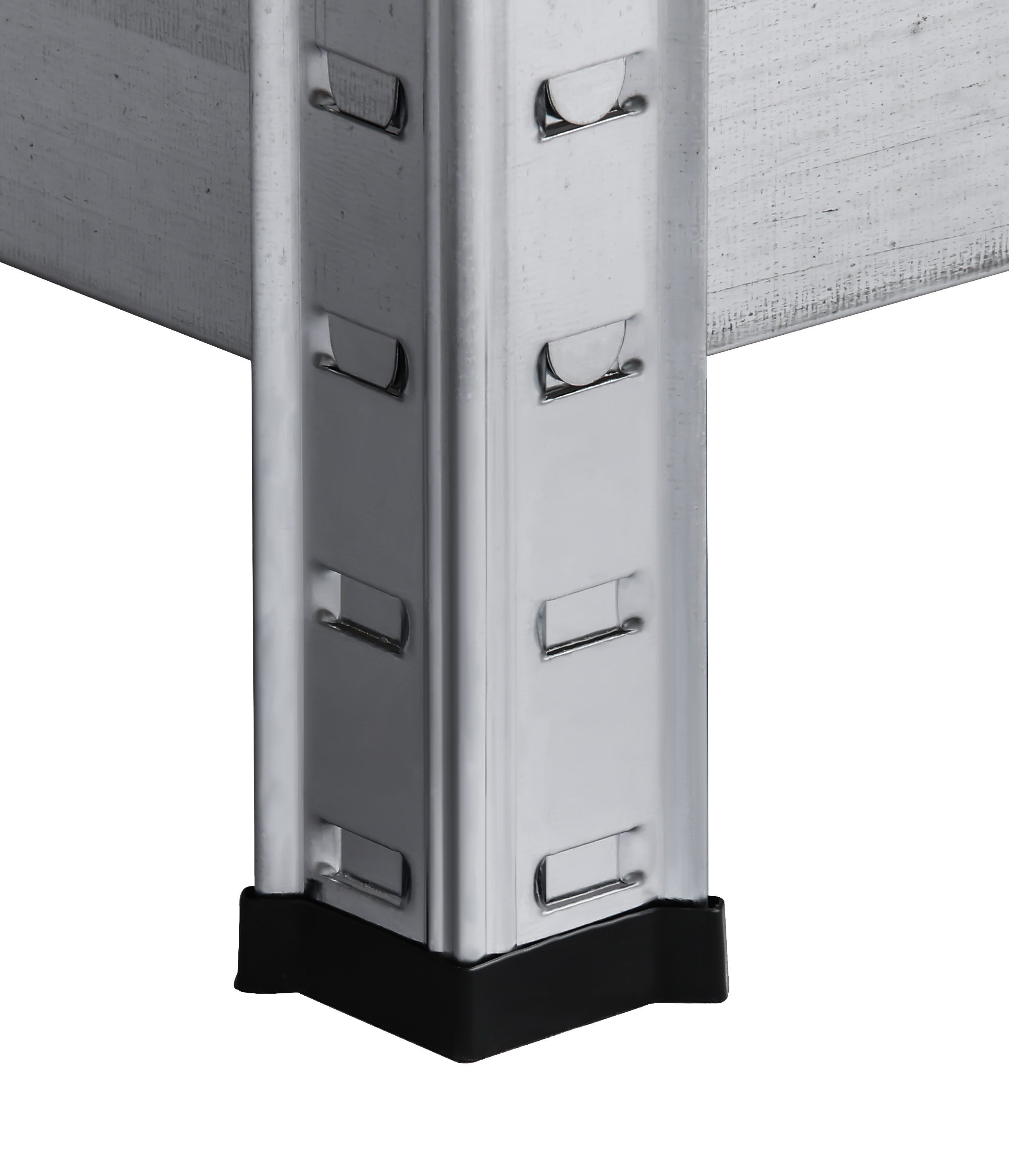 SCHULTE Regalwelt Schwerlastregal Stecksystem 5 MDF Böden 180x120x40 cm (HxBxT), verzinkt