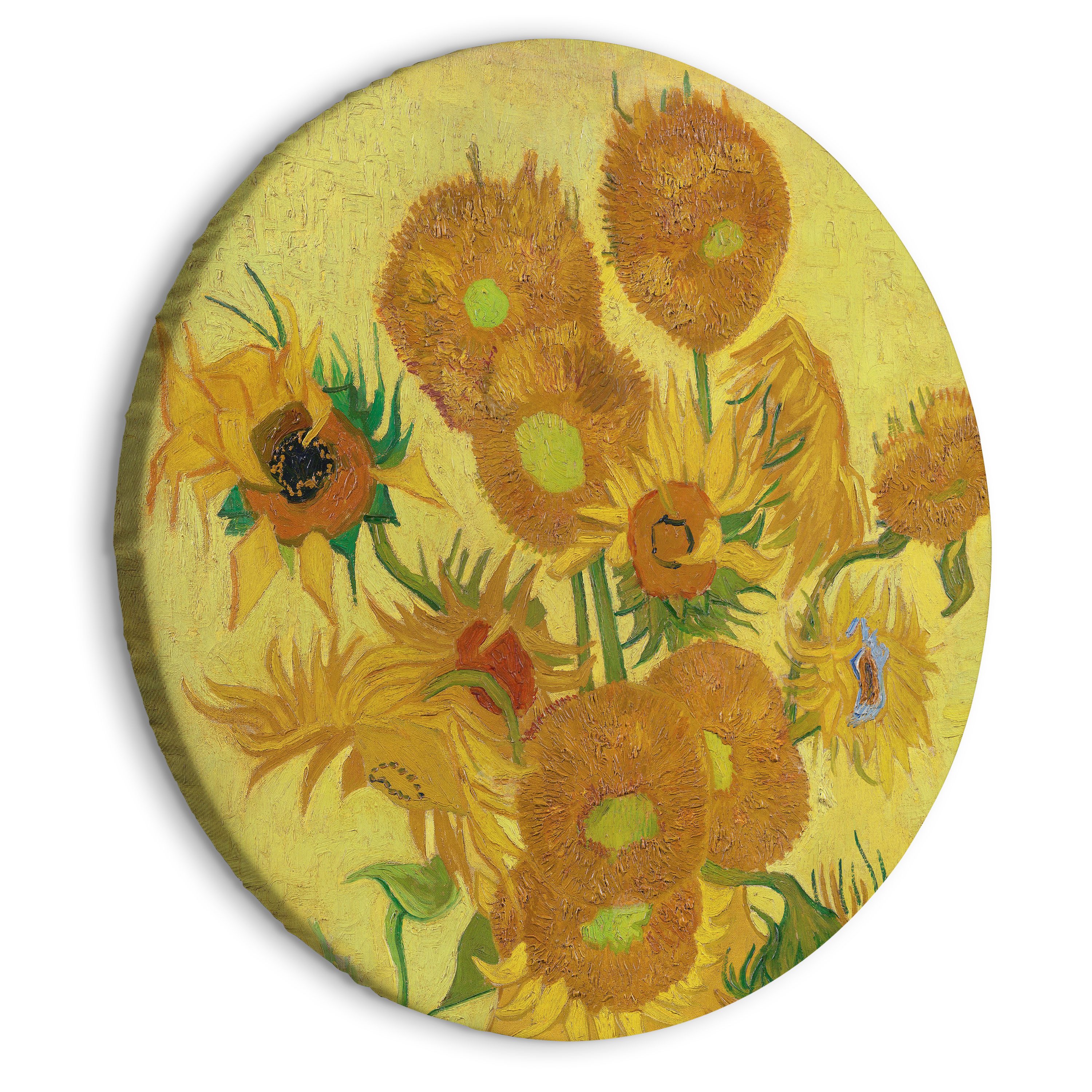 Basera® Leinwandbild Rundes Bild l-G-10022-bc-a