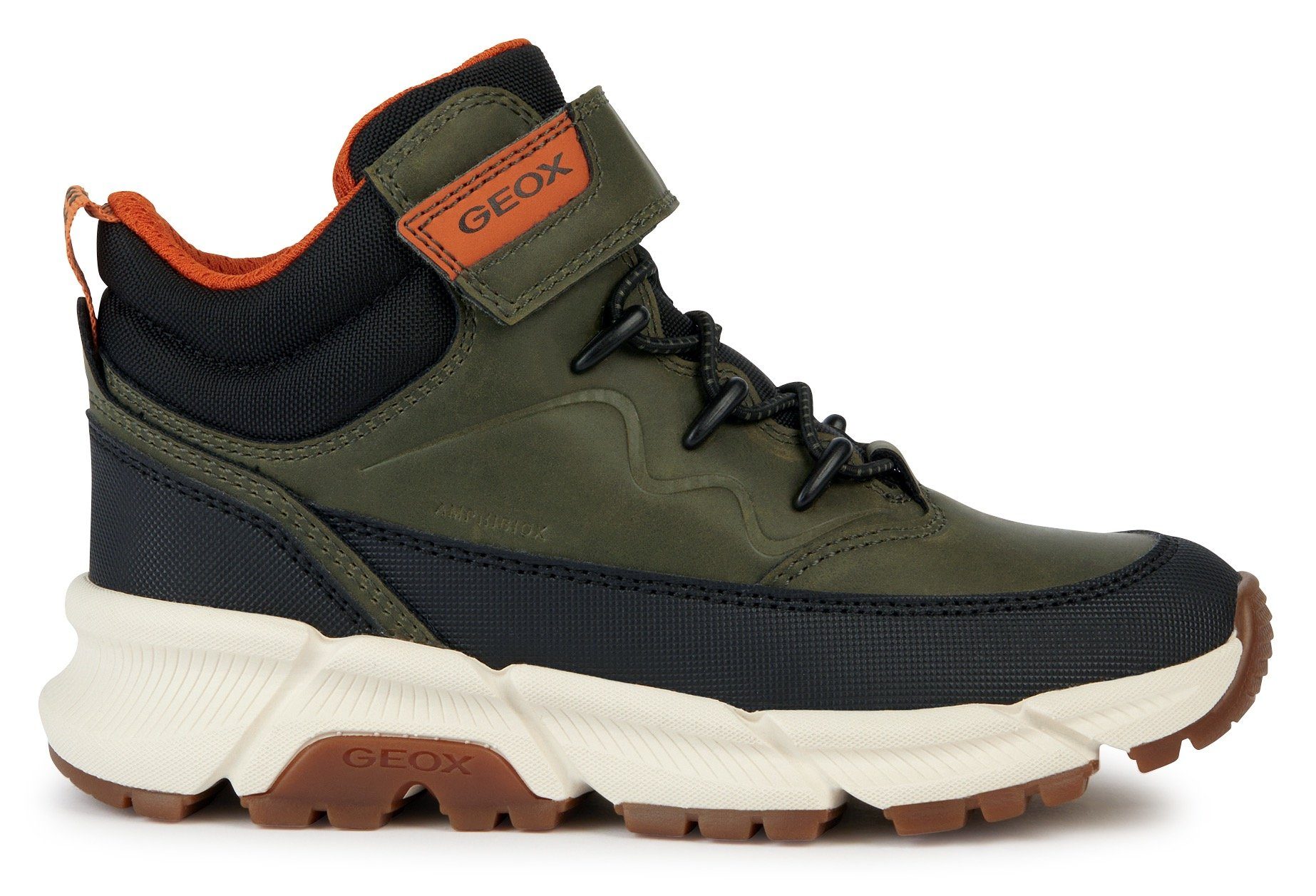 Geox J FLEXYPER PLUS BOY ABX Winterboots Sneaker mit Geox Spezial Membrane, Größenschablone zum Download
