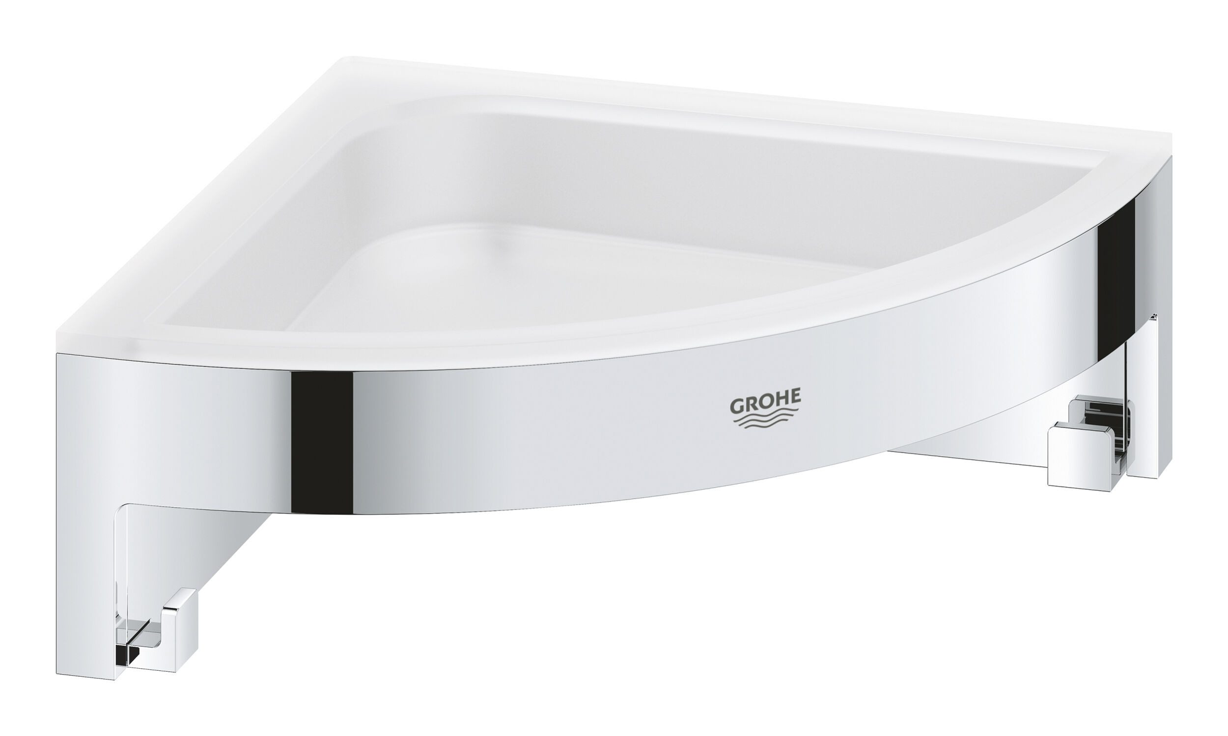 Grohe Duschkorb Start Cube, Eckduschkorb - Chrom