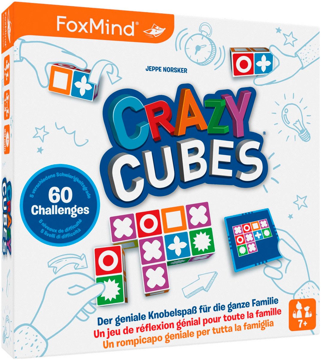 Spiel FOXMIND, Crazy Cubes, Knobelspiel