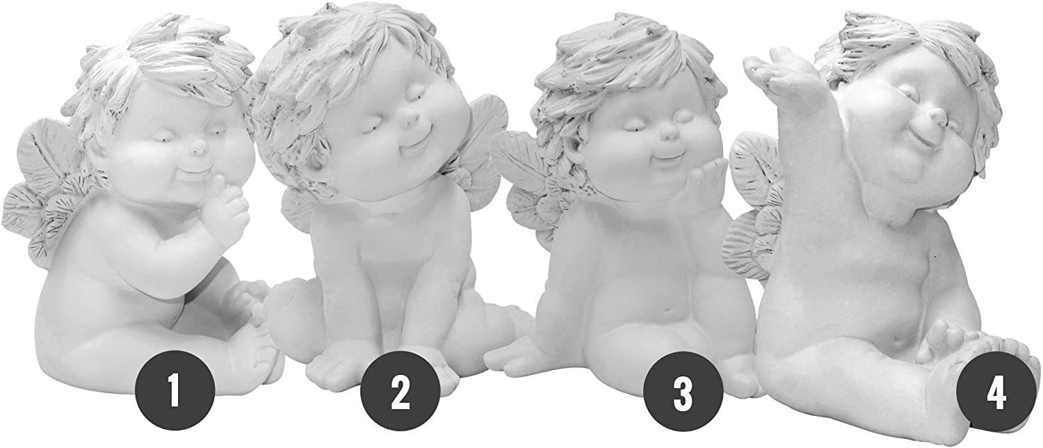 Small-Preis Engelfigur Engel Igor sitzend 24 cm groß 4 verschiedene Modelle 154