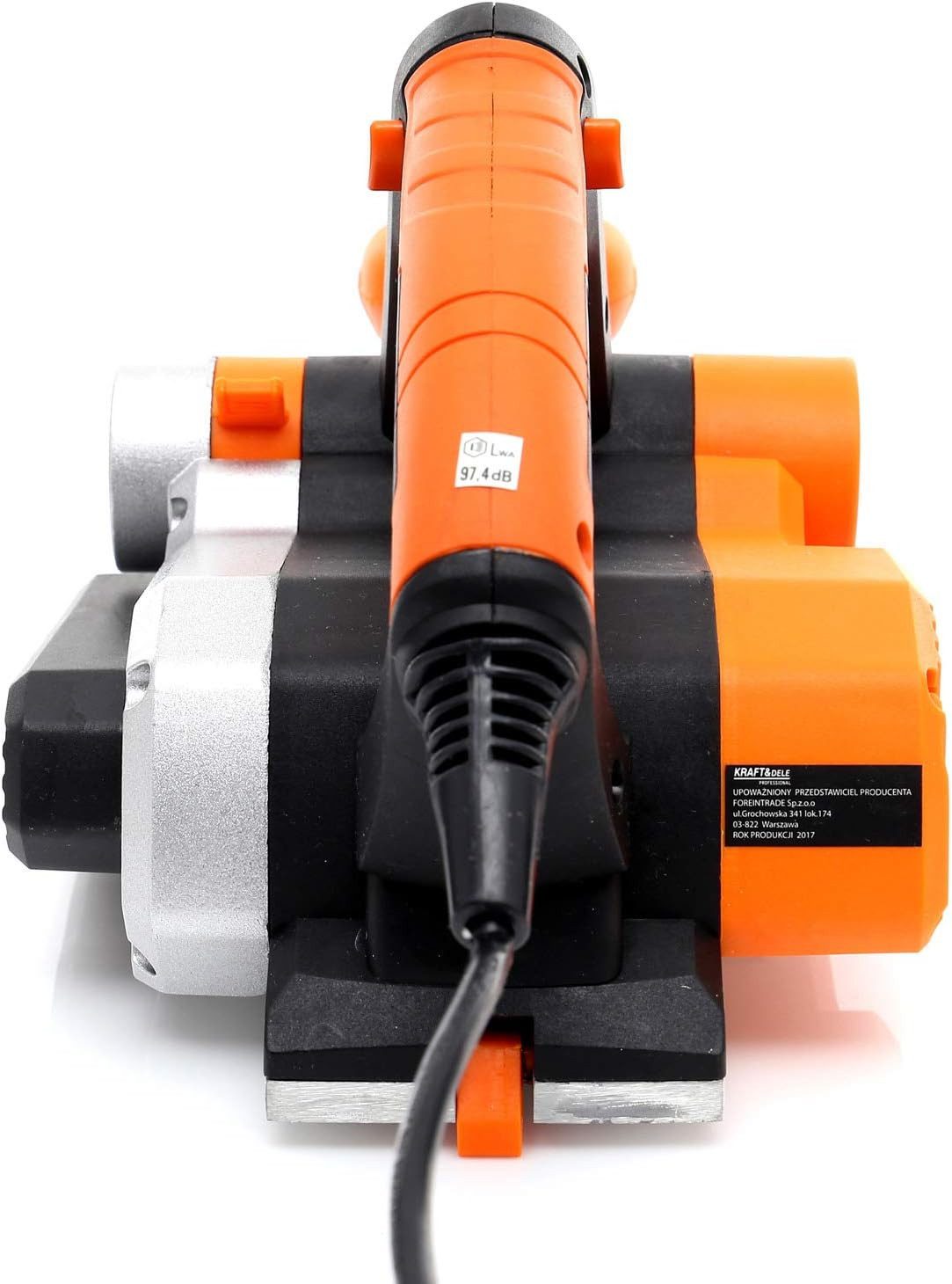 Kraft&Dele Elektrohobel Elektrohobel Hobelmaschine Einhandhobel Handhobel 1550 W Holzhobe, (1-tlg) – Bild 5 von 5