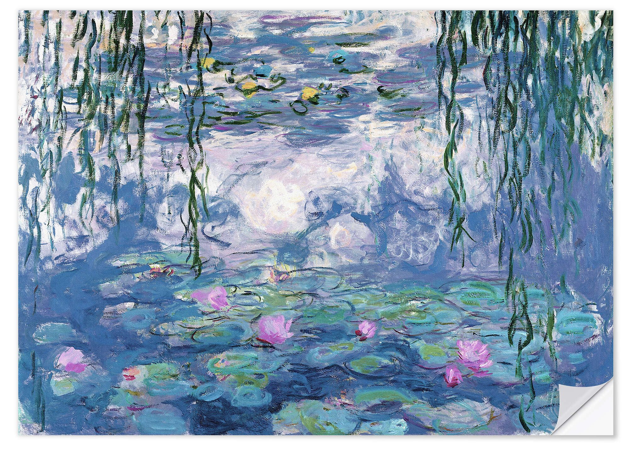 Wandfolie Claude Monet