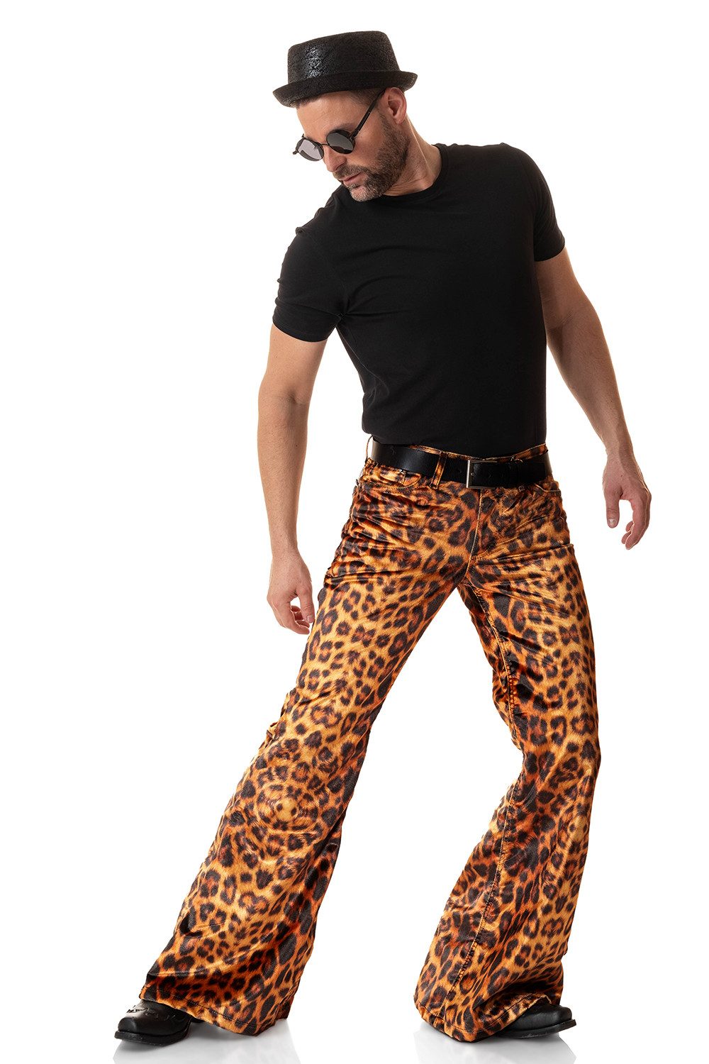 Comycom Schlaghose Herren STAR LEO ANIMAL