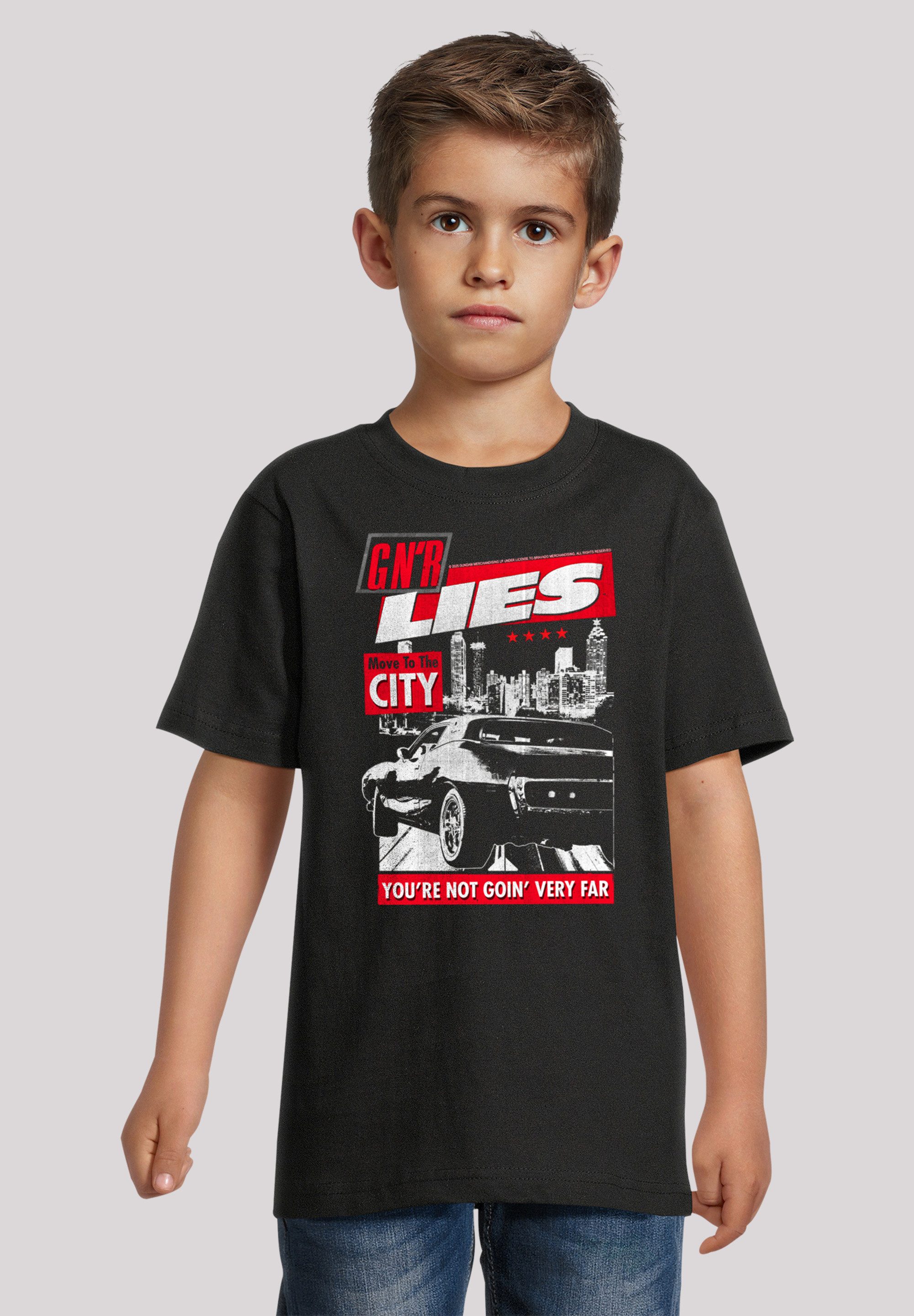 T-Shirt Guns N' Roses Lies City Rock Music