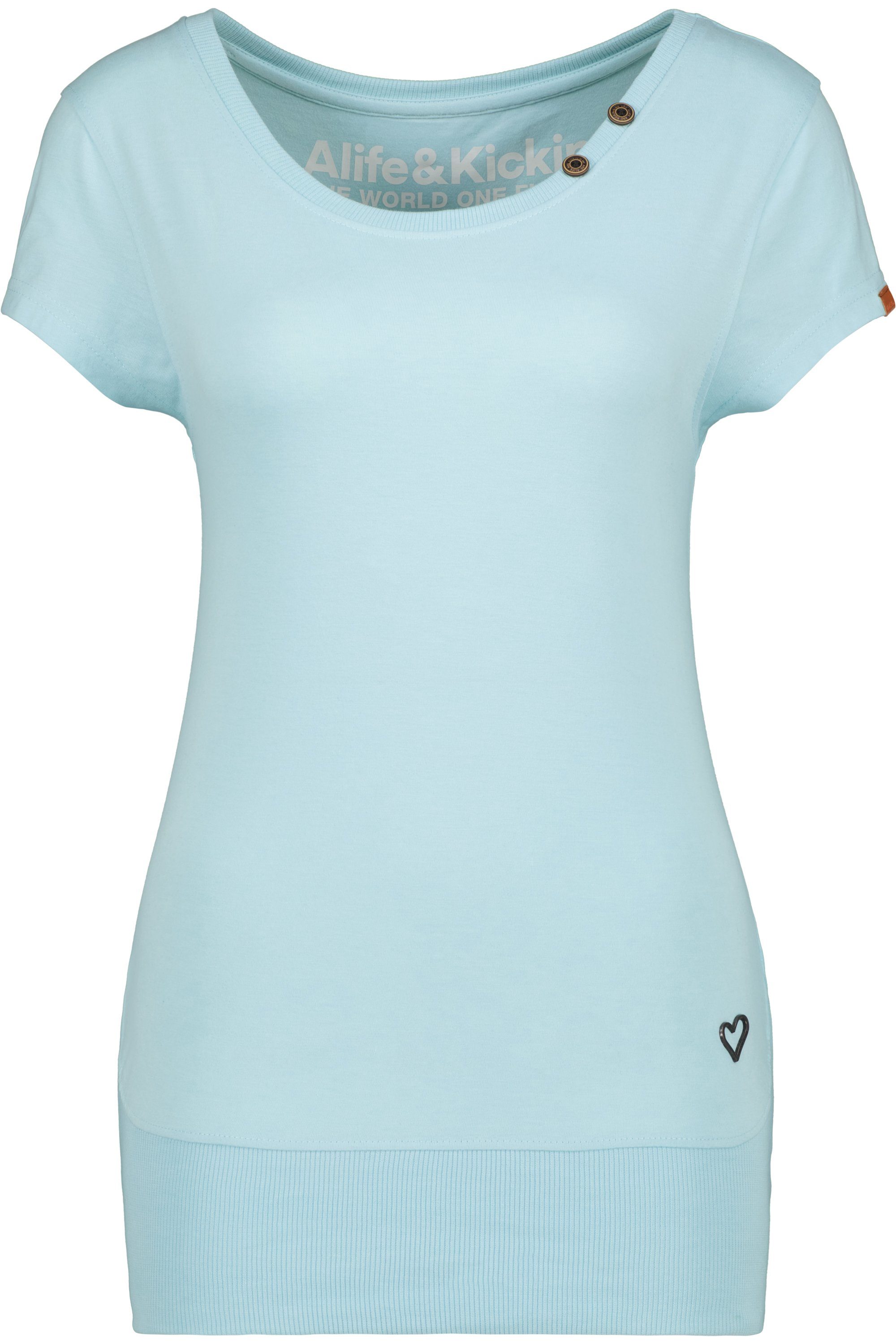 Alife & Kickin Damen T-Shirt T-Shirt A melange Shirt ice CocoAK