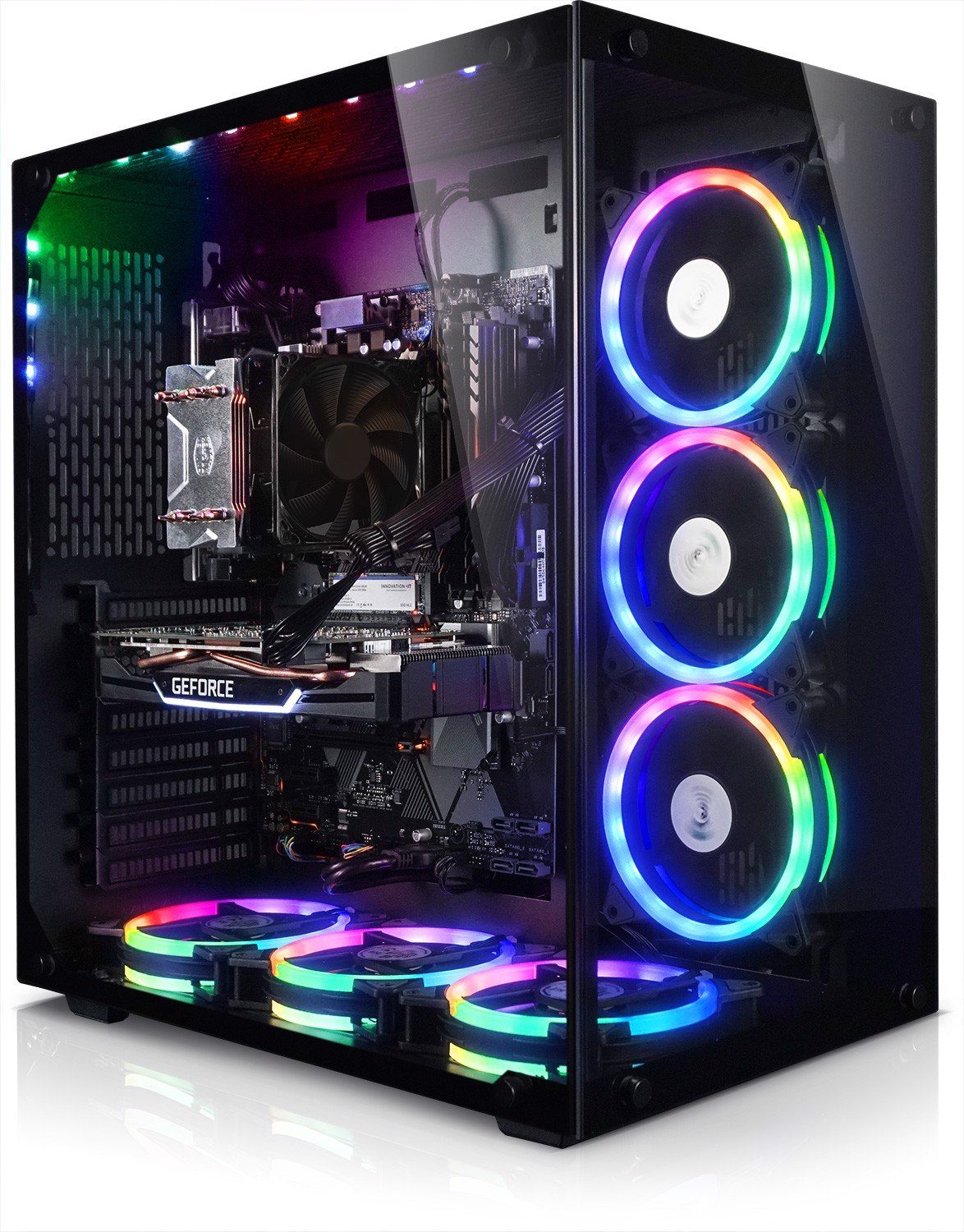 Kiebel Panorama Gaming-PC (AMD Ryzen 5 AMD Ryzen 5 5600G, RTX 3060, 16 GB  RAM, 1000 GB SSD, Luftkühlung, RGB-Beleuchtung, WLAN) online kaufen | OTTO