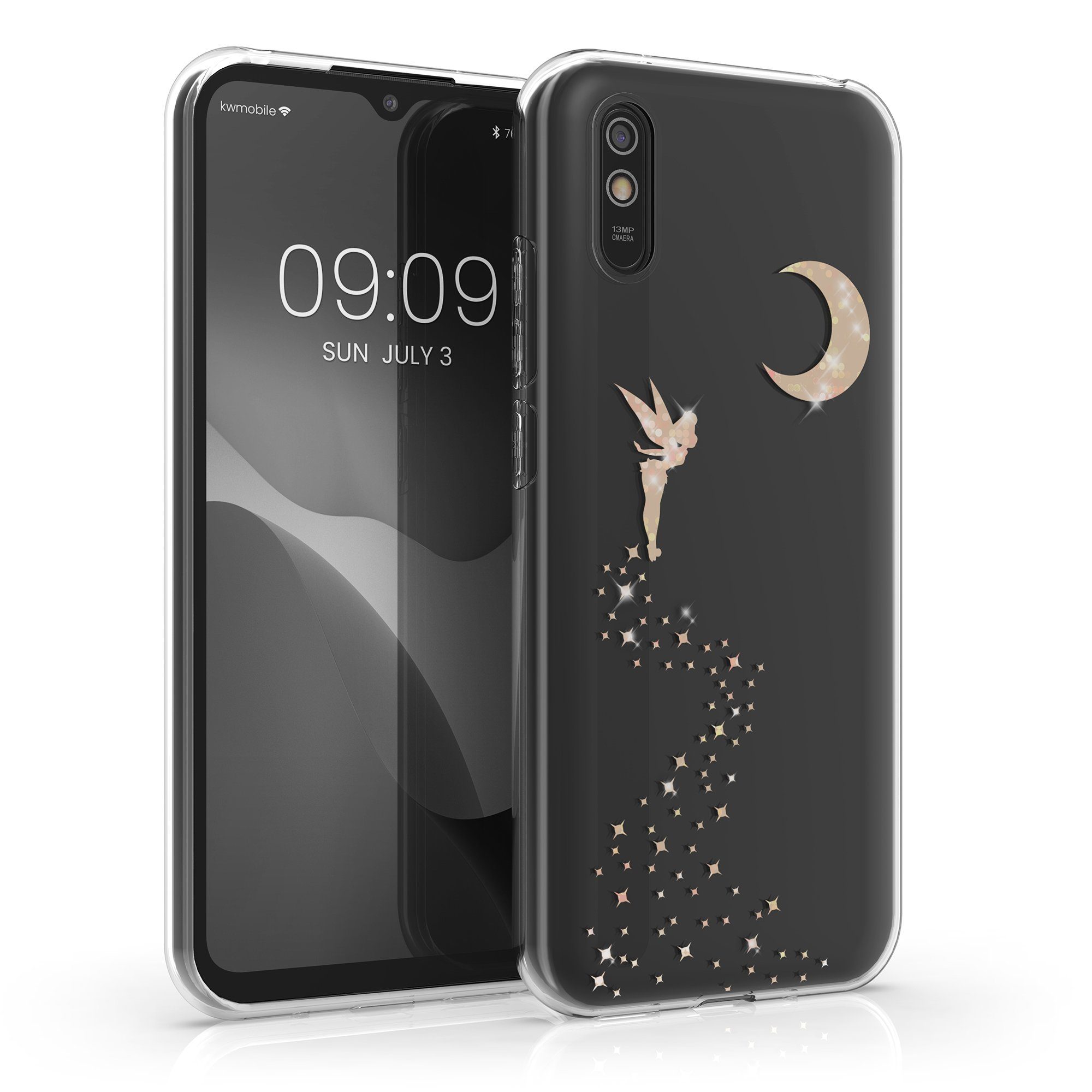 kwmobile Handyhülle Hülle für Xiaomi Redmi 9A / 9AT, Handyhülle Silikon Case - Schutzhülle Handycase
