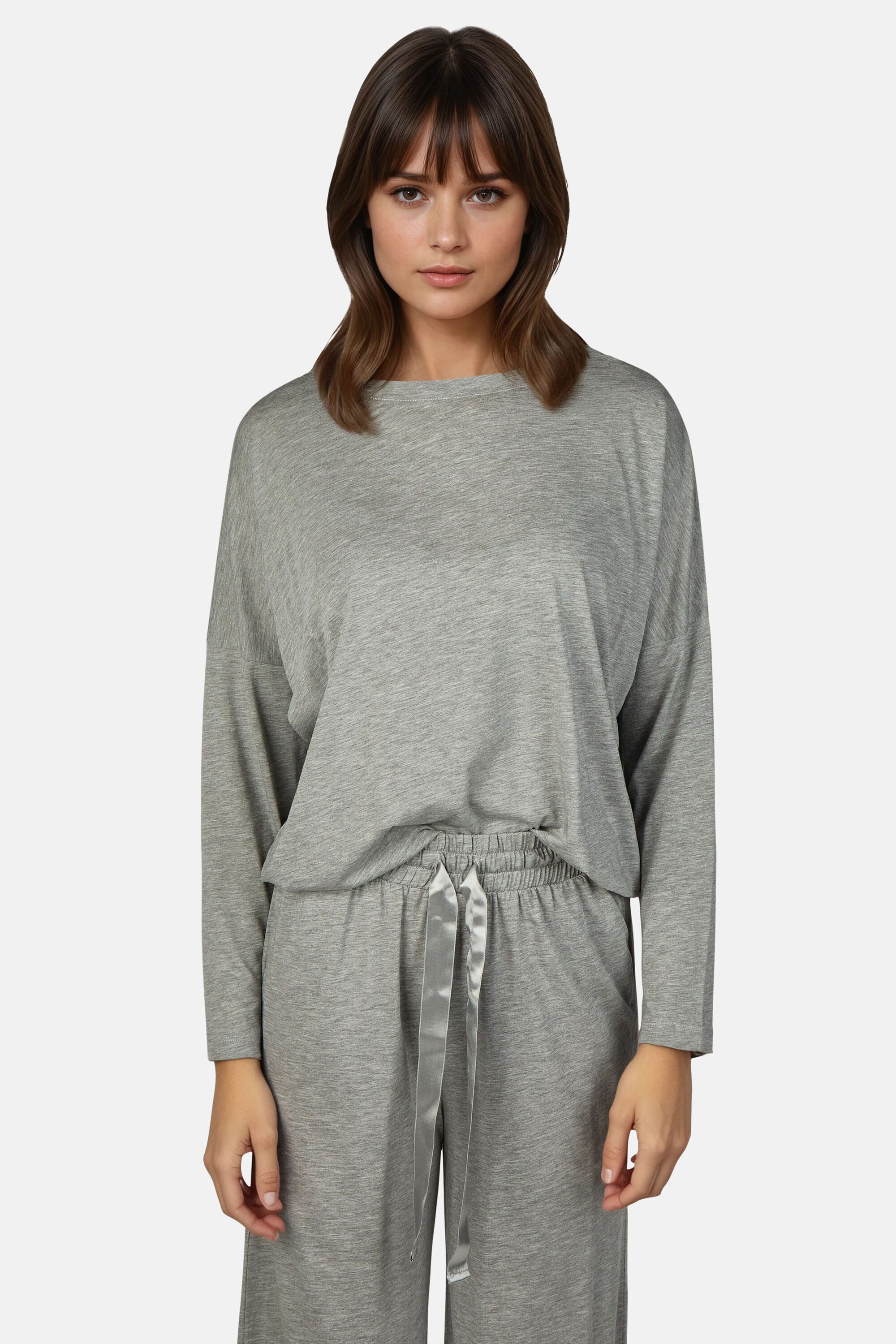 MYJAMA Pyjama Cami Klassisch, weiche Qualität, elastisch, figurumschmeichelnd